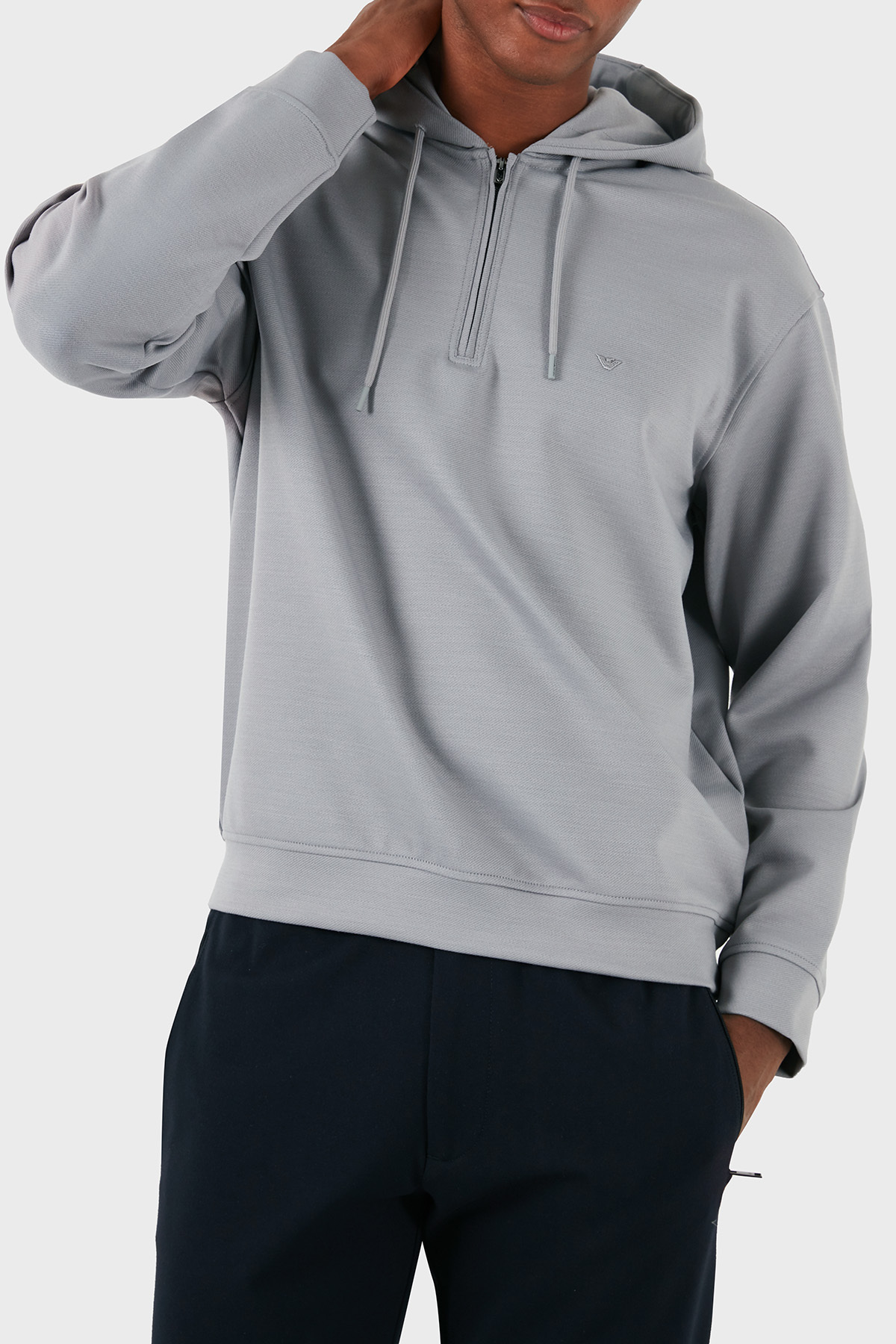 سویشرت مردانه طرح دار آستین بلند | امپوریو آرمانی Emporio Armani 6D1MC9 1JHQZ 06K3