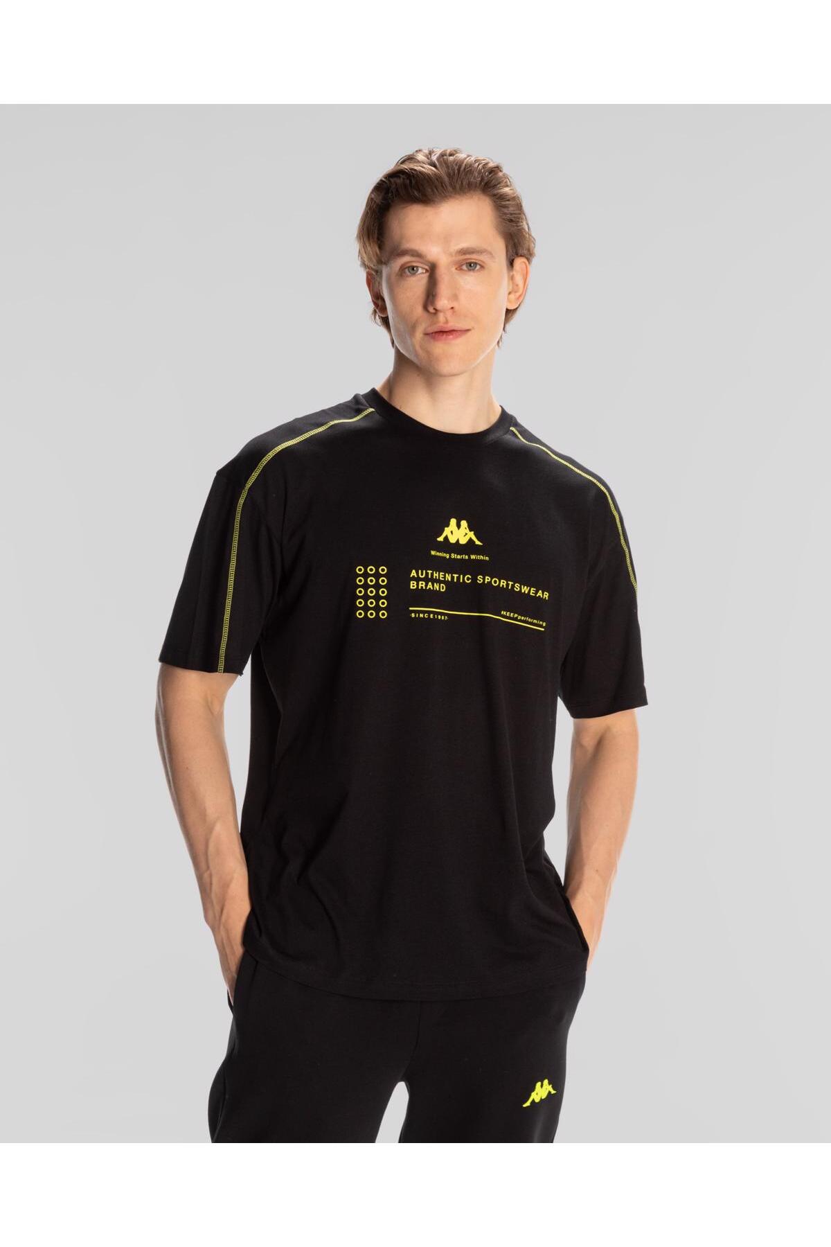 تی شرت مردانه راسته آستین کوتاه | کاپا Kappa 371S5RW