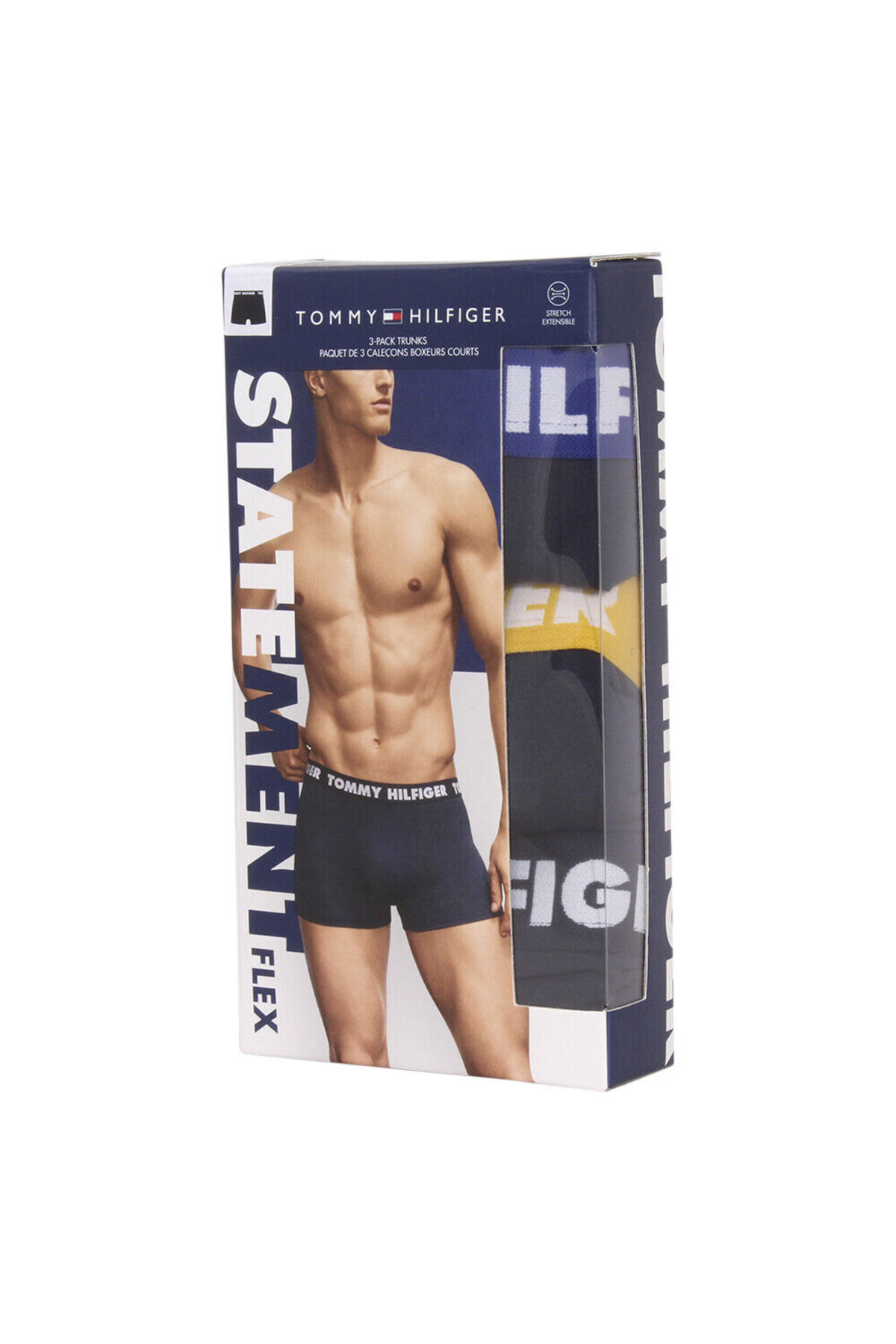 باکسر مردانه راسته فاق نرمال | تامی هیلفیگر Tommy Hilfiger 09T3798-962