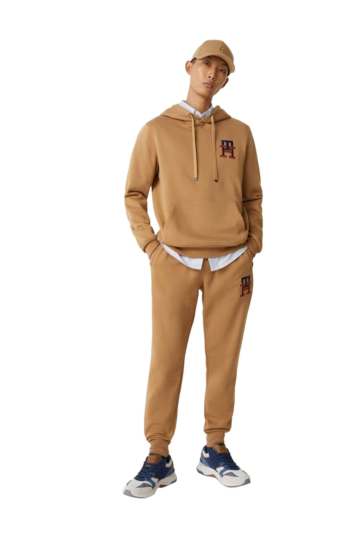 شلوار اسپورت زنانه راسته فاق نرمال | تامی هیلفیگر Tommy Hilfiger MW0MW28208-01