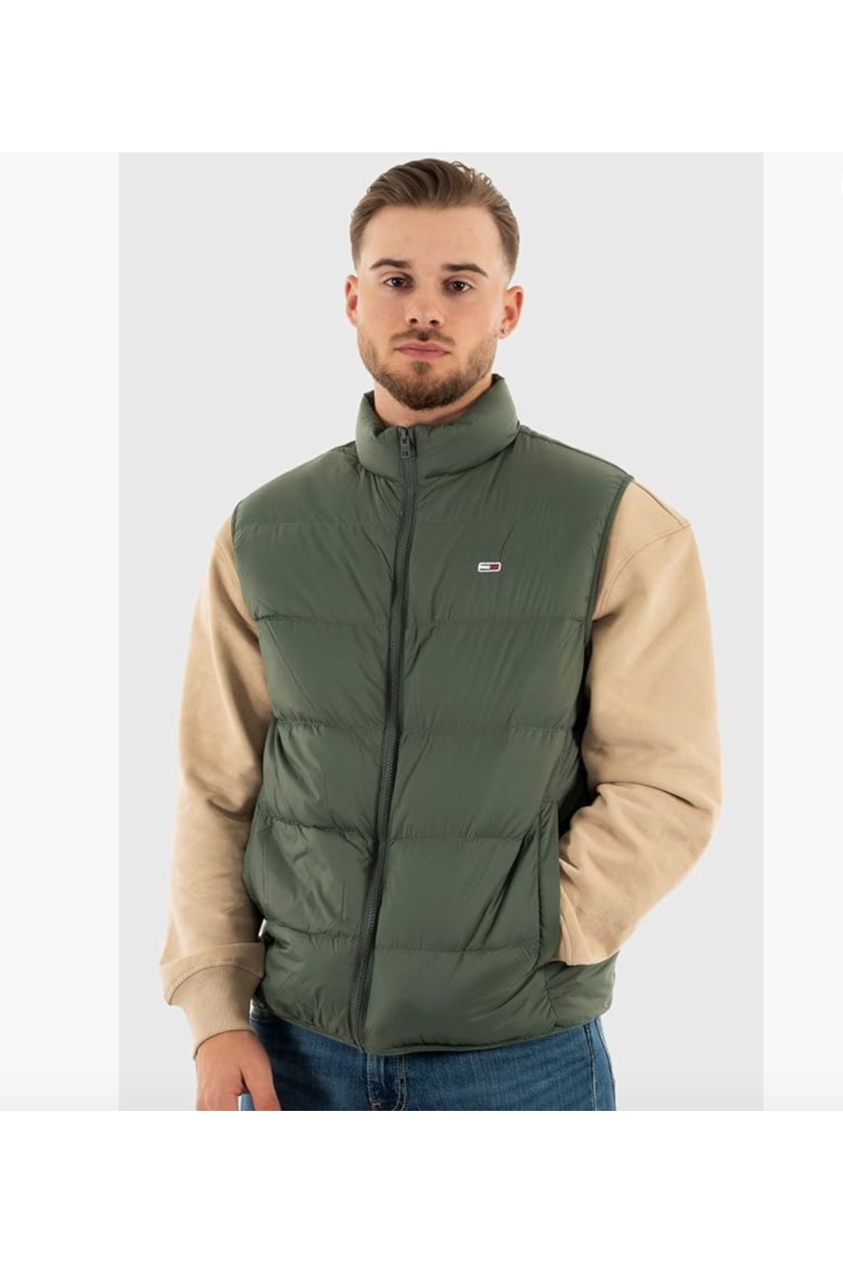 جلیقه مردانه راسته آستین افتاده | تامی هیلفیگر Tommy Hilfiger TYCQDBQGDN169690536837241