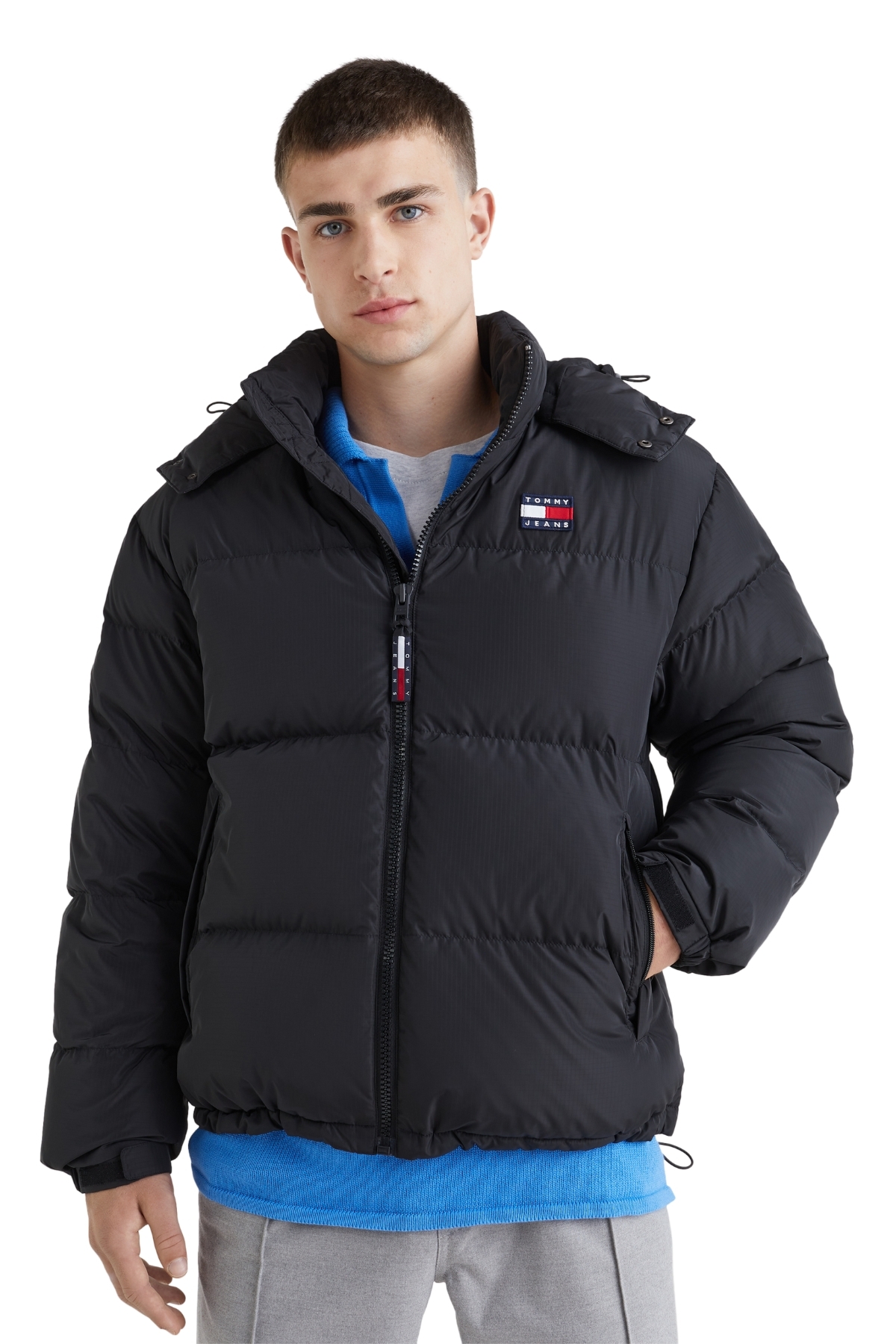 کاپشن مردانه راسته آستین استاندارد | تامی هیلفیگر Tommy Hilfiger DM0DM15445BDSSiyah