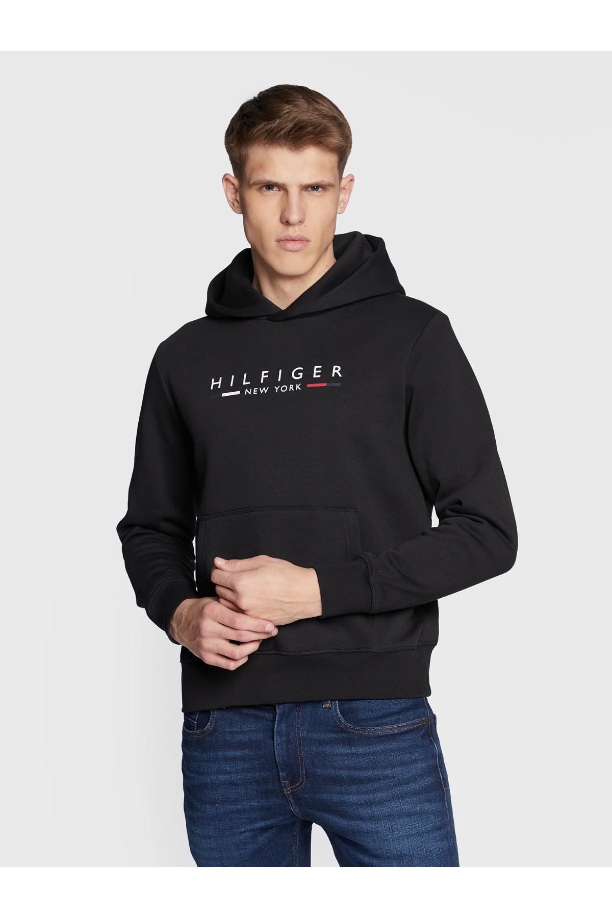 سویشرت مردانه بافتنی آستین بلند | تامی هیلفیگر Tommy Hilfiger WWQQ05011874-TS