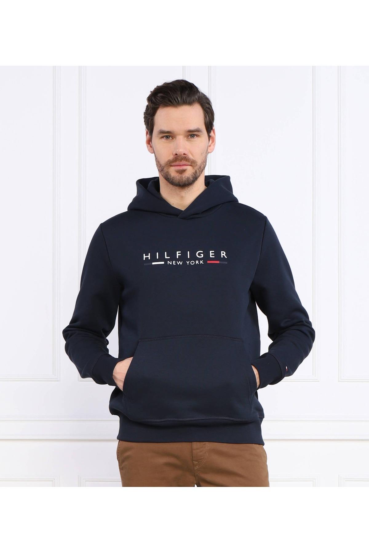 سویشرت مردانه بافتنی آستین بلند | تامی هیلفیگر Tommy Hilfiger WWQQ05011874-TS