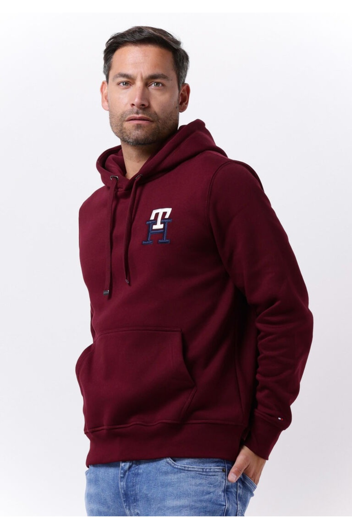 سویشرت مردانه بافتنی آستین بلند | تامی هیلفیگر Tommy Hilfiger WWQQ0018872-TS