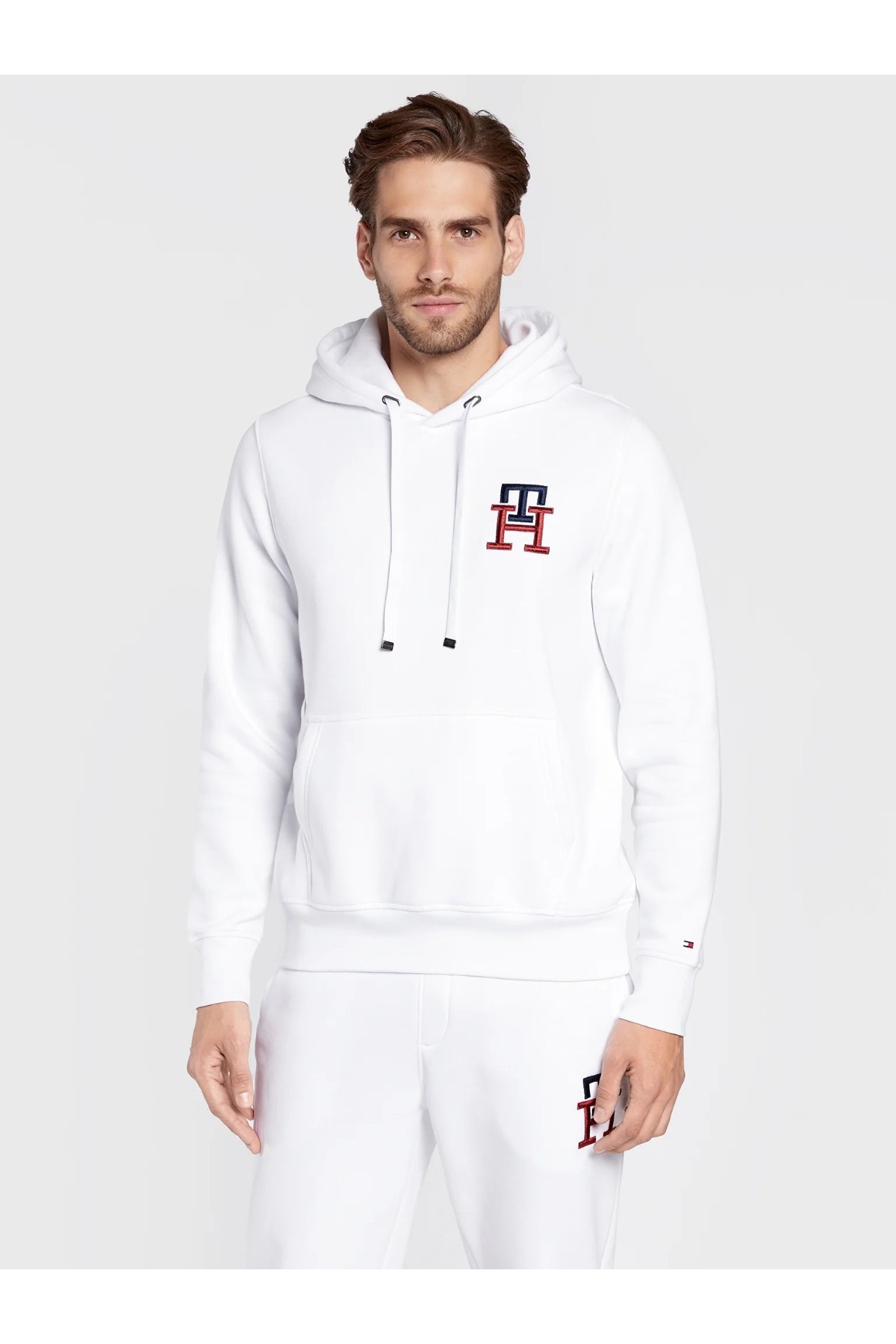 سویشرت مردانه بافتنی آستین بلند | تامی هیلفیگر Tommy Hilfiger WWQQ0018872-TS