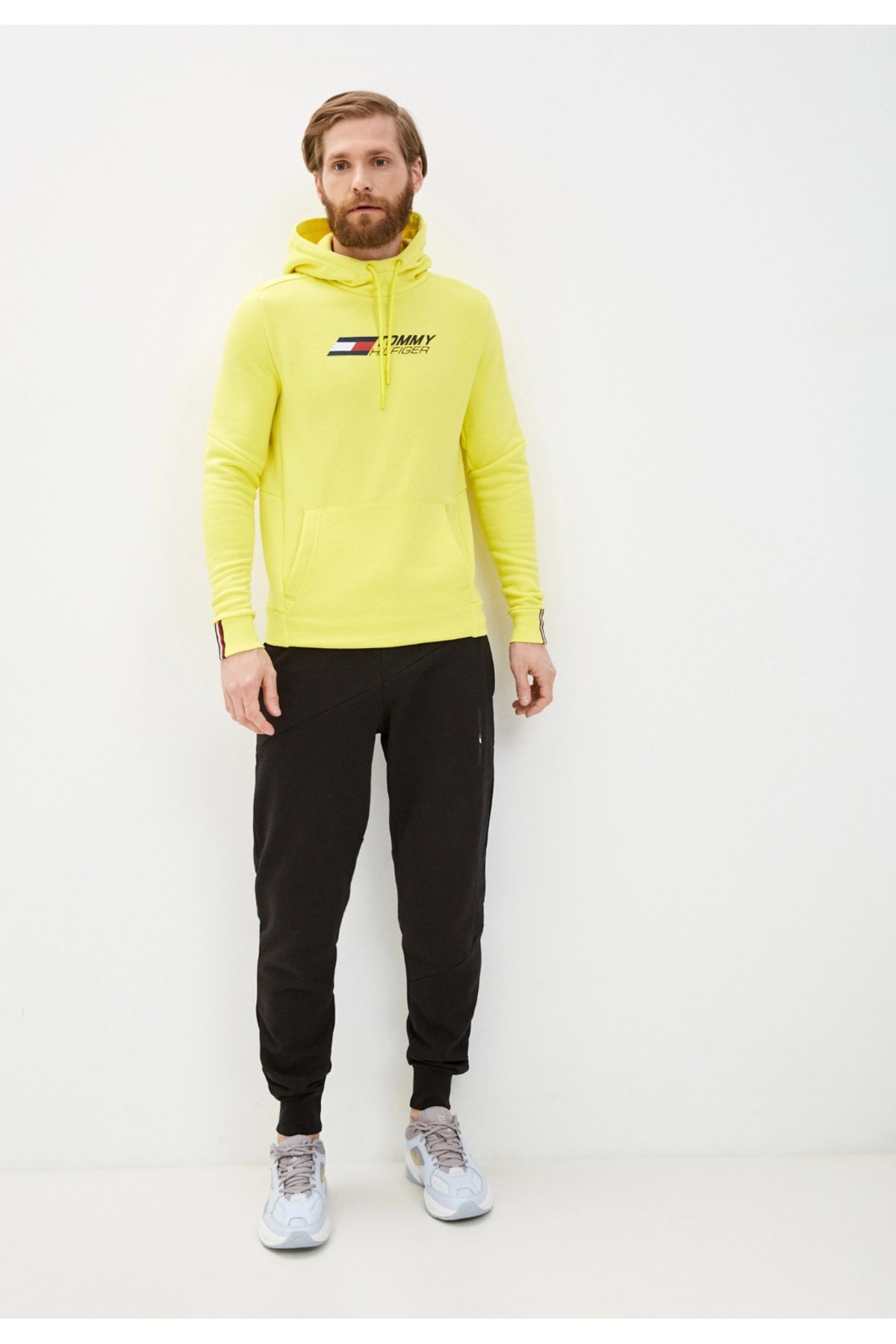 سویشرت مردانه بافتنی آستین بلند | تامی هیلفیگر Tommy Hilfiger WWQQ0151W554-TS