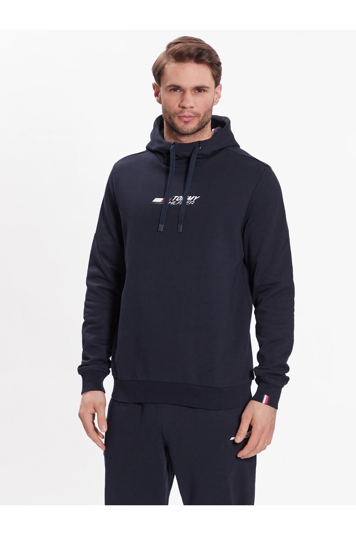 سویشرت مردانه بافتنی آستین بلند | تامی هیلفیگر Tommy Hilfiger WWQQ0151W554-TS