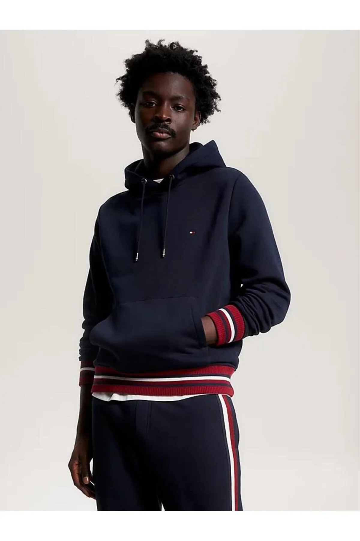 سویشرت مردانه بافتنی آستین بلند | تامی هیلفیگر Tommy Hilfiger WWQQ0152500-TS