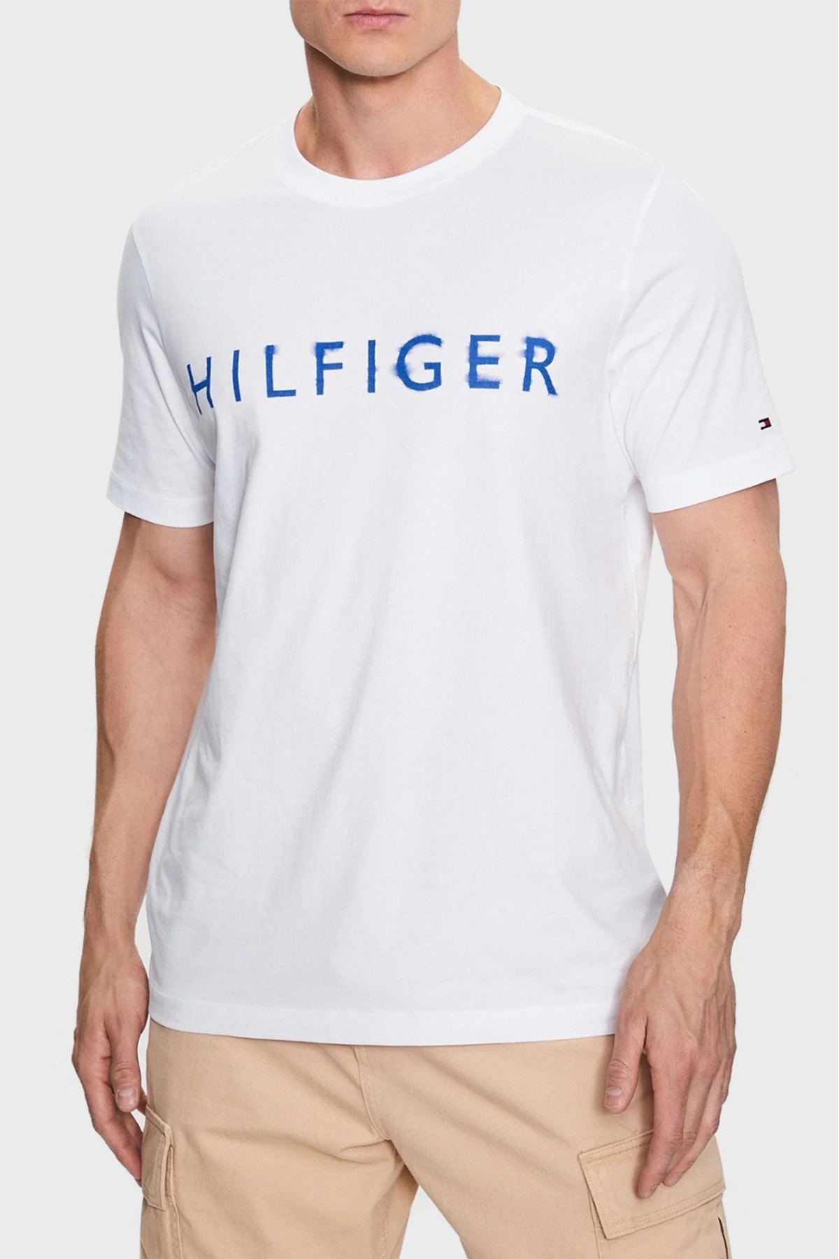 تی شرت مردانه طرح دار آستین کوتاه | تامی هیلفیگر Tommy Hilfiger MW0MW31518-TH