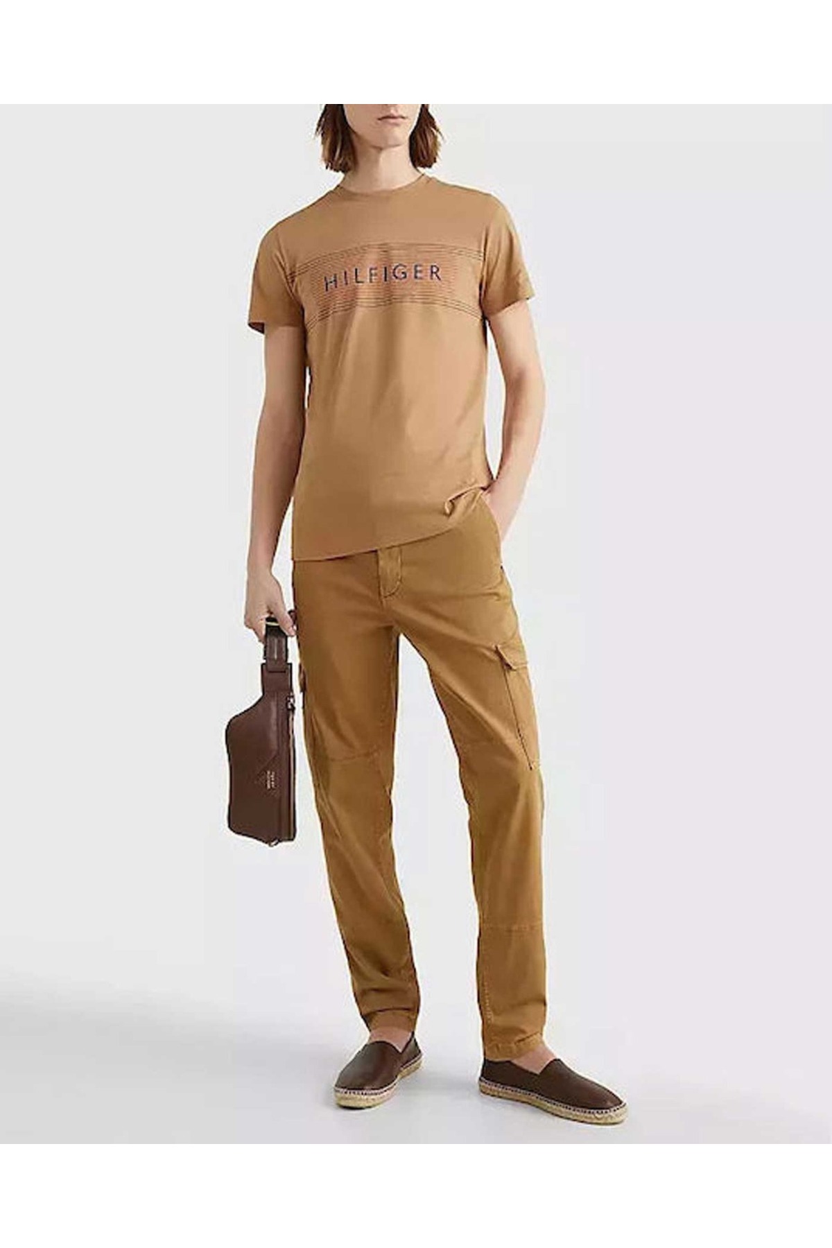 تی شرت مردانه طرح دار آستین کوتاه | تامی هیلفیگر Tommy Hilfiger MW0MW30035-TH