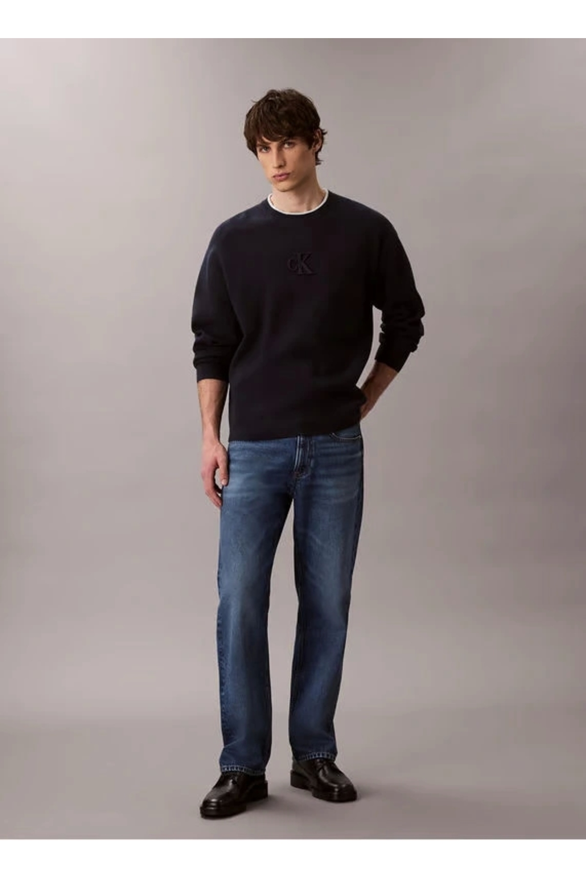 بافت مردانه راسته آستین بلند | کلوین کلاین Calvin Klein LV04RD300G CEF