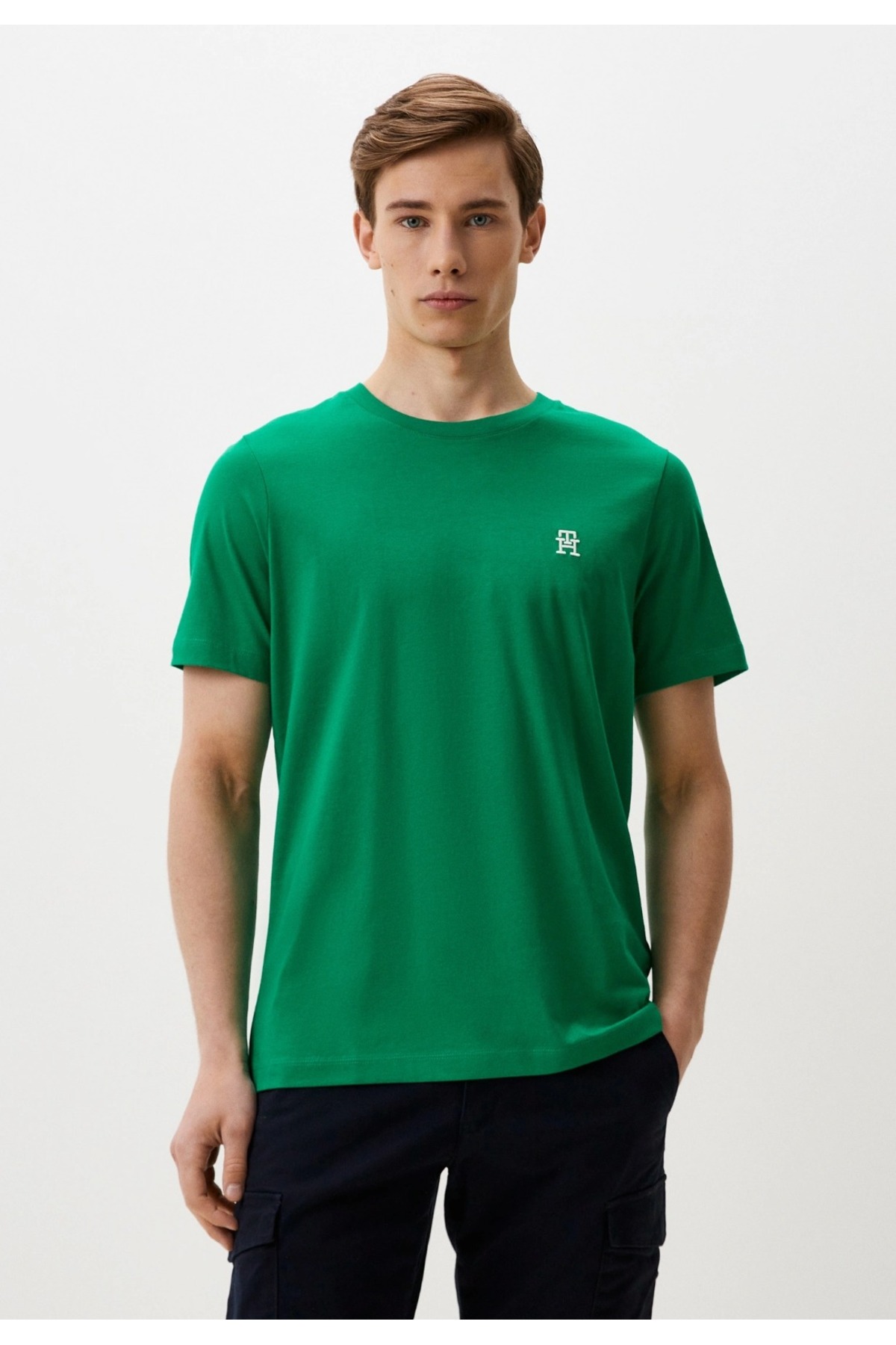 تی شرت مردانه راسته آستین کوتاه | تامی هیلفیگر Tommy Hilfiger MW0MW33987-TH
