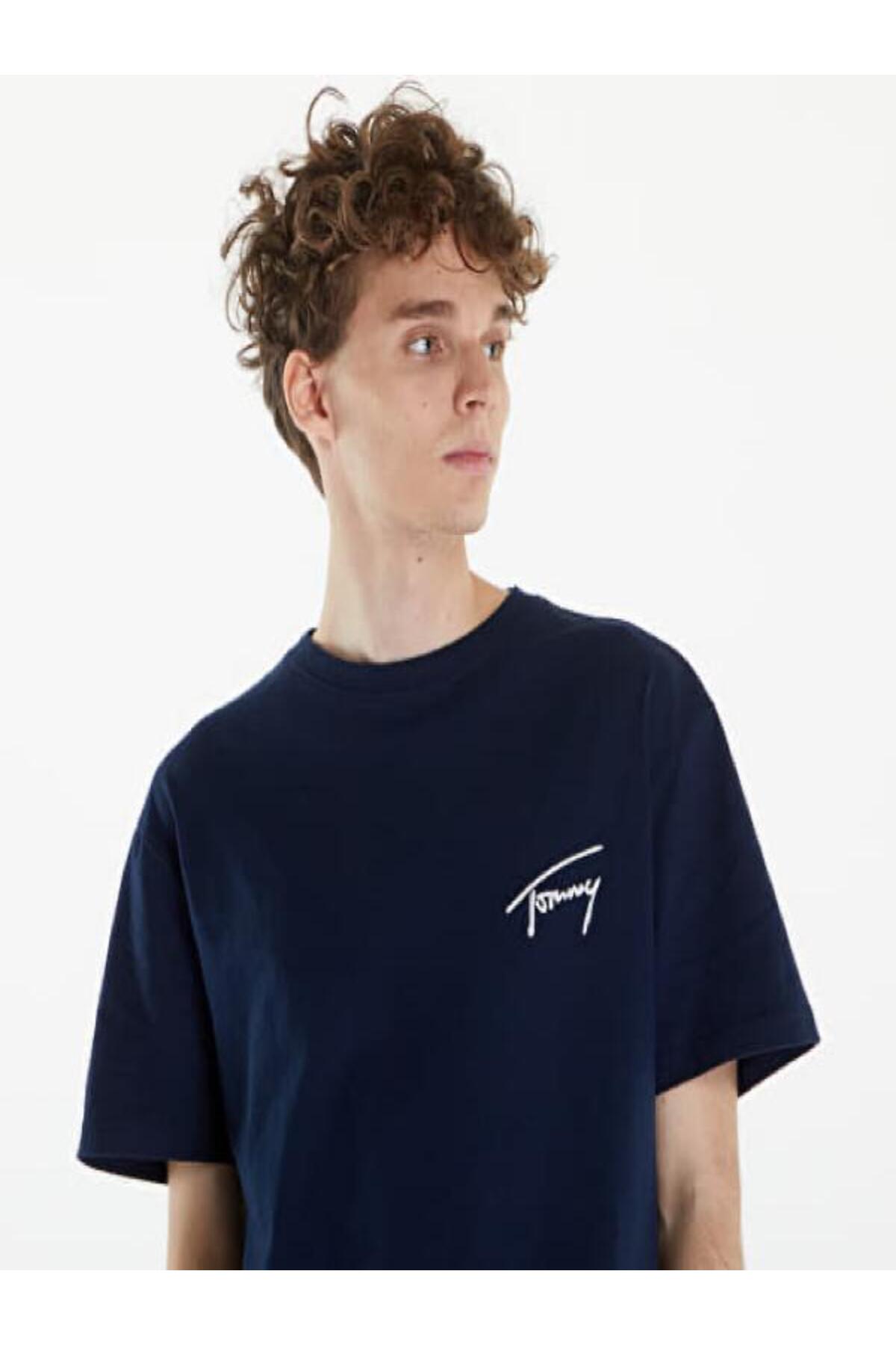 تی شرت مردانه راسته آستین کوتاه | تامی هیلفیگر Tommy Hilfiger DM0DM17994 -888