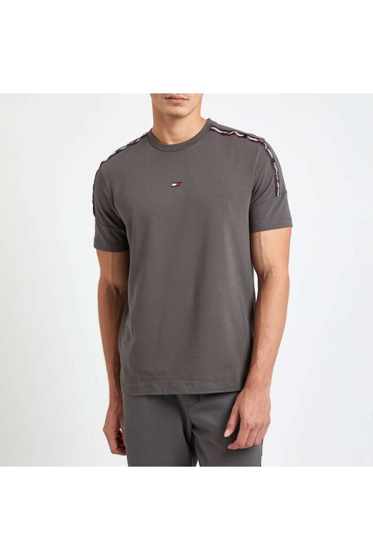 تی شرت مردانه طرح دار آستین کوتاه | تامی هیلفیگر Tommy Hilfiger WQ12001-TH