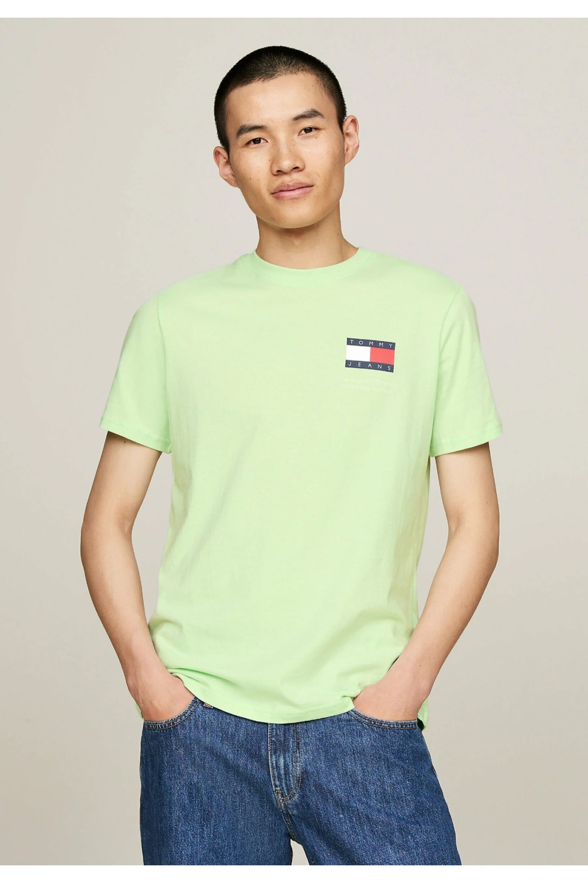 تی شرت مردانه طرح دار آستین کوتاه | تامی هیلفیگر Tommy Hilfiger DM0DM18263-TO