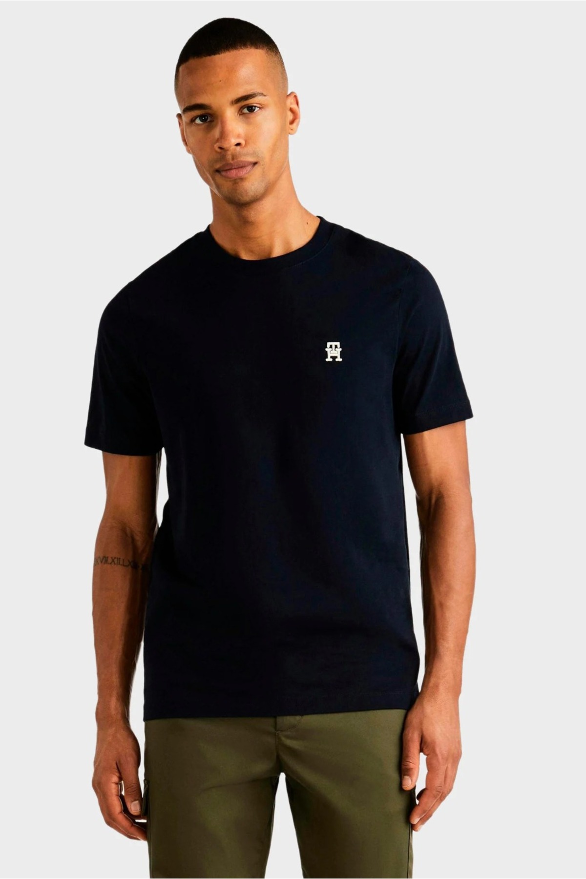 تی شرت مردانه راسته آستین کوتاه | تامی هیلفیگر Tommy Hilfiger MW0MW33987-TH