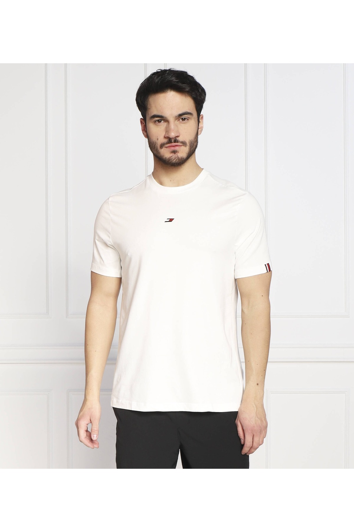 تی شرت مردانه راسته آستین کوتاه | تامی هیلفیگر Tommy Hilfiger MW0MW27934-TO