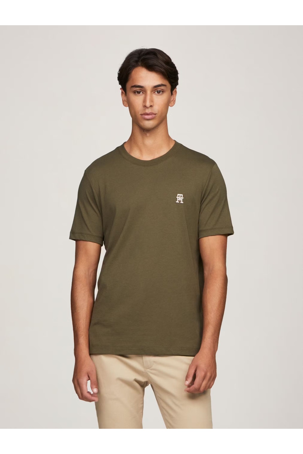 تی شرت مردانه راسته آستین کوتاه | تامی هیلفیگر Tommy Hilfiger MW0MW33987-TH