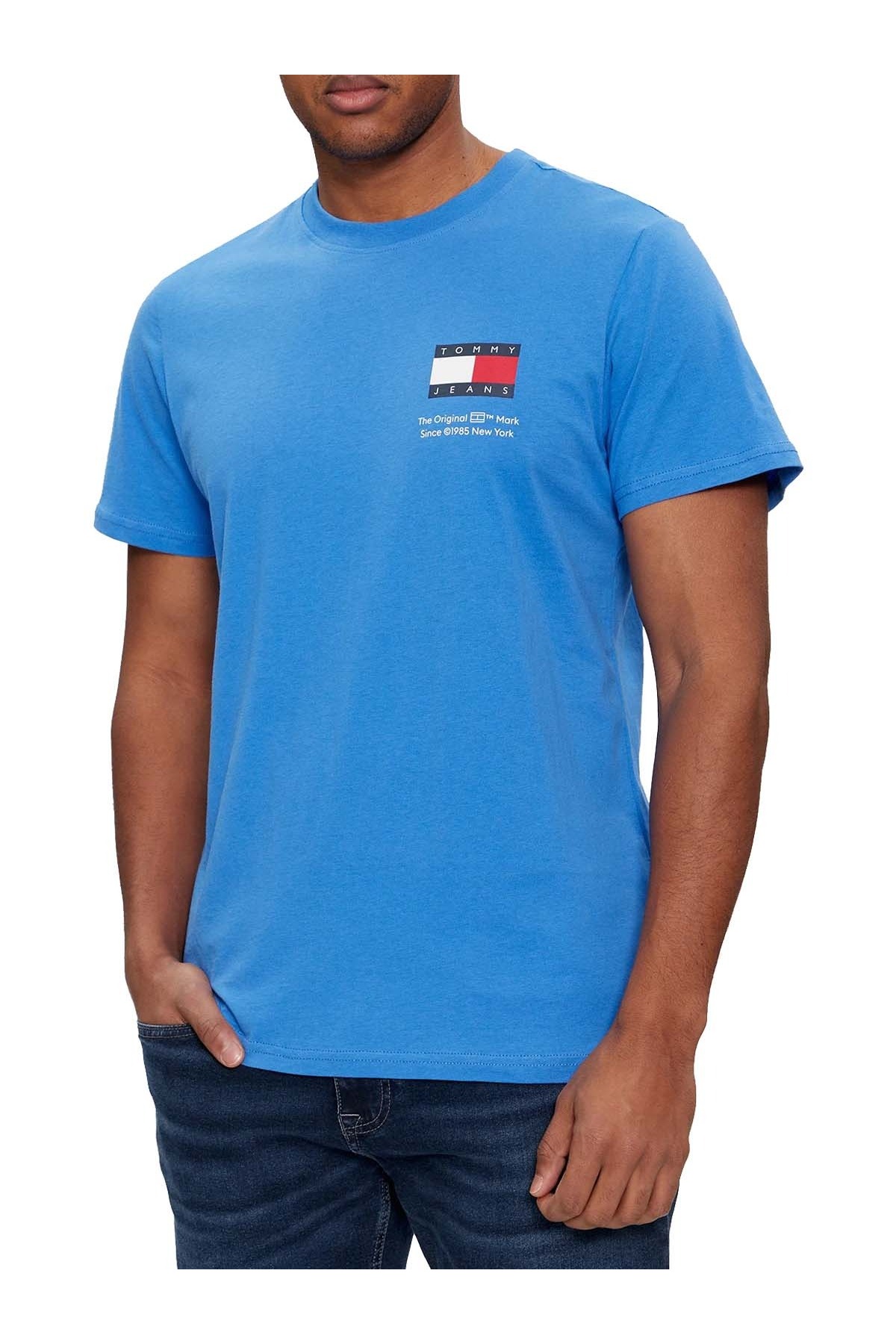 تی شرت مردانه طرح دار آستین کوتاه | تامی هیلفیگر Tommy Hilfiger DM0DM18263-TO