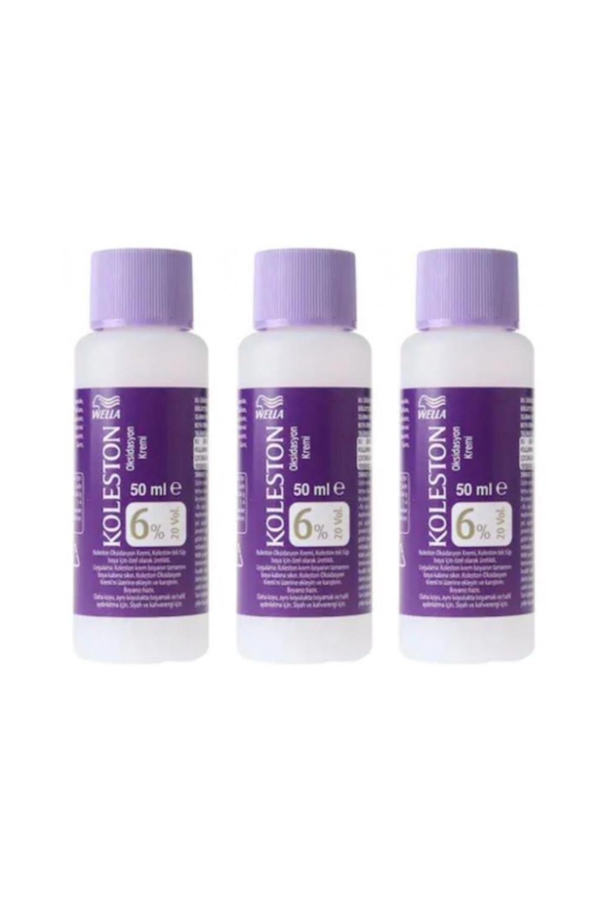 پراکسید کلستون مایع 6% X 3 عدد روشن کننده رنگ - اکسیدان زنانه | ولا Wella 5082-1