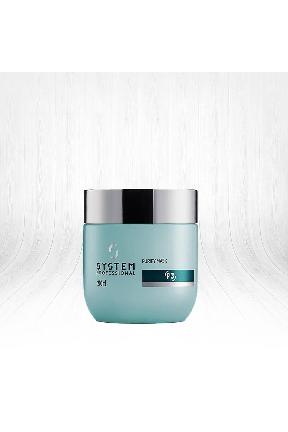 ماسک ضد شوره 200 میلی لیتری System Professional Purify ماسک مو زنانه | ولا Wella 4064666004150