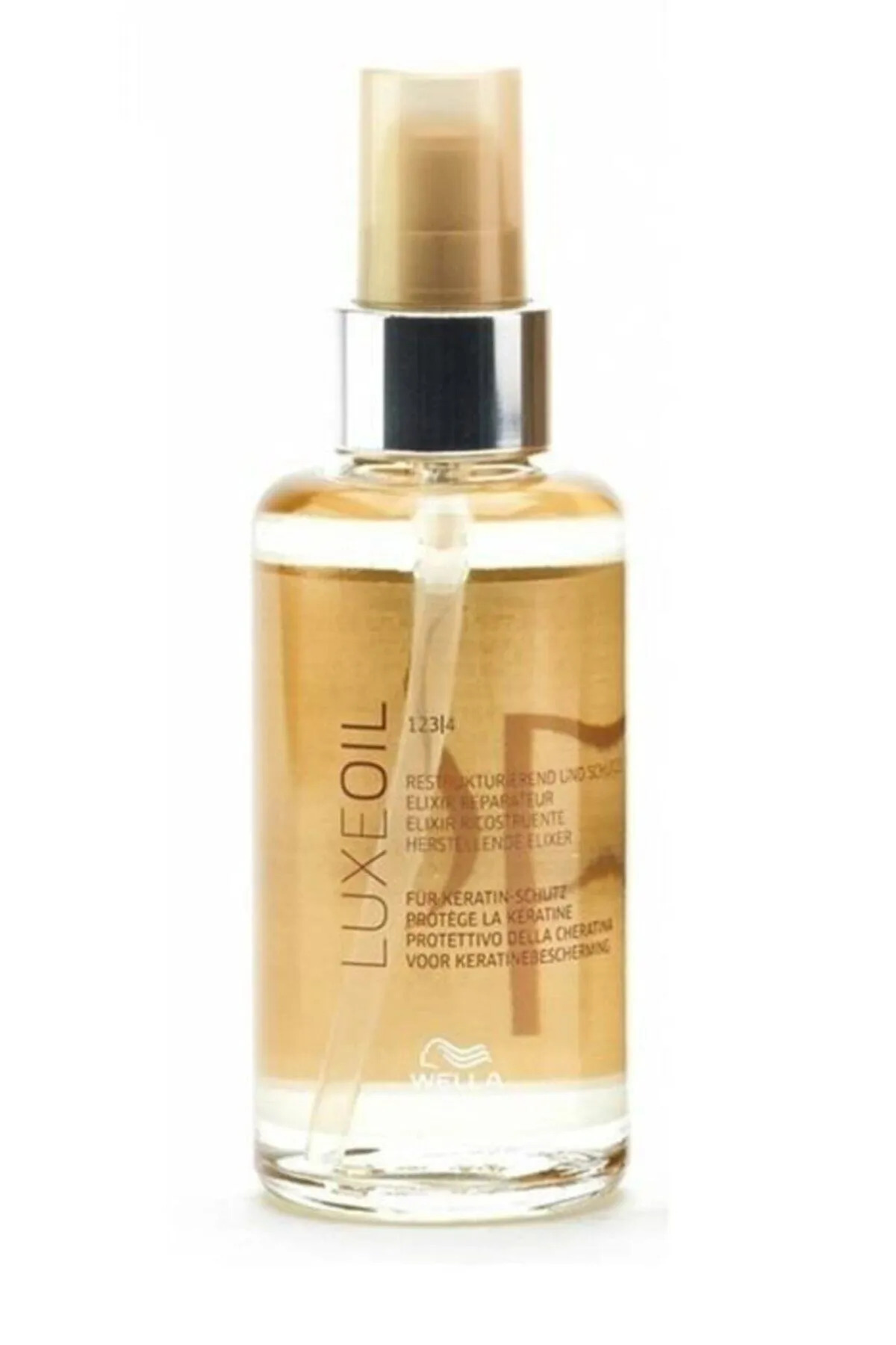 Sp Luxe Oil روغن آرگان 100ml - روغن مراقبت برای انواع مو - حرفه ای سرم و روغن مو زنانه | ولا Wella HBV000000OSOC
