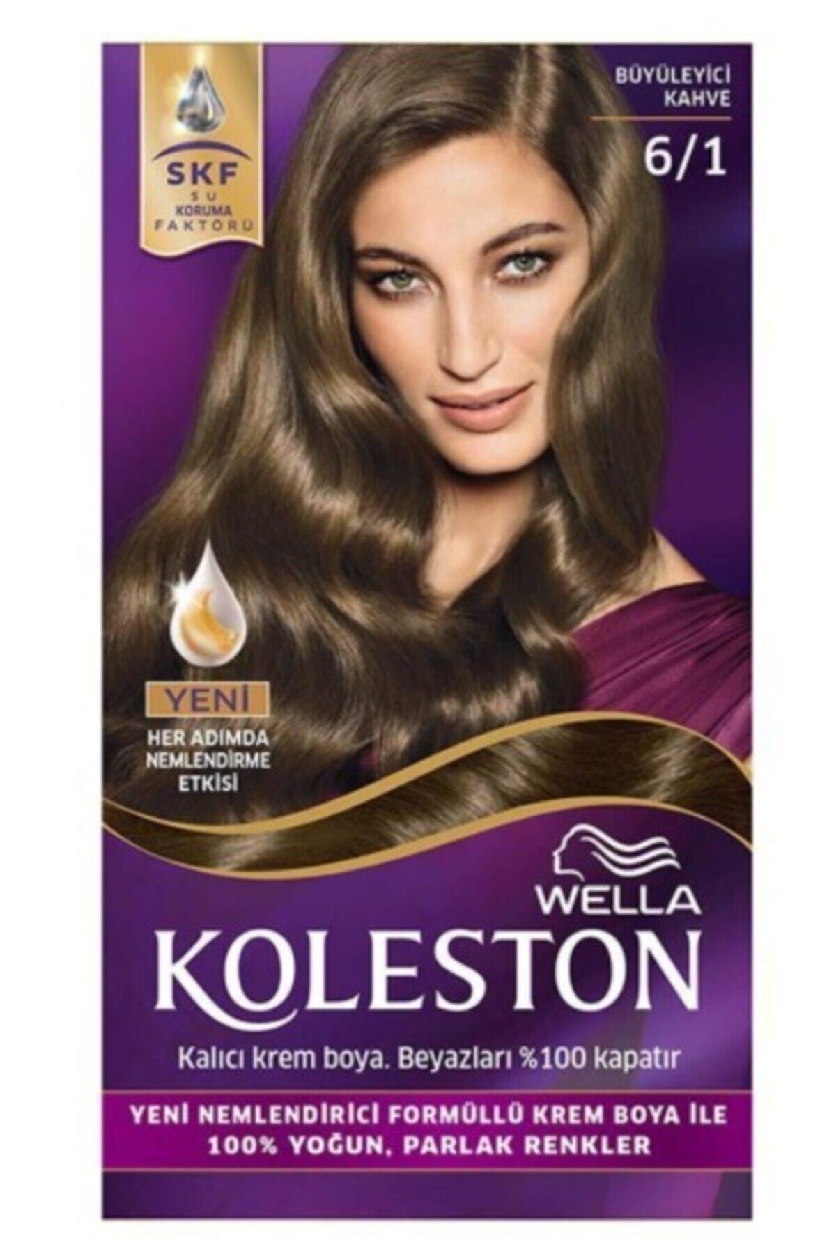 رنگ مو قهوه ای جذاب 6-1 رنگ مو زنانه | ولا Wella eve00466