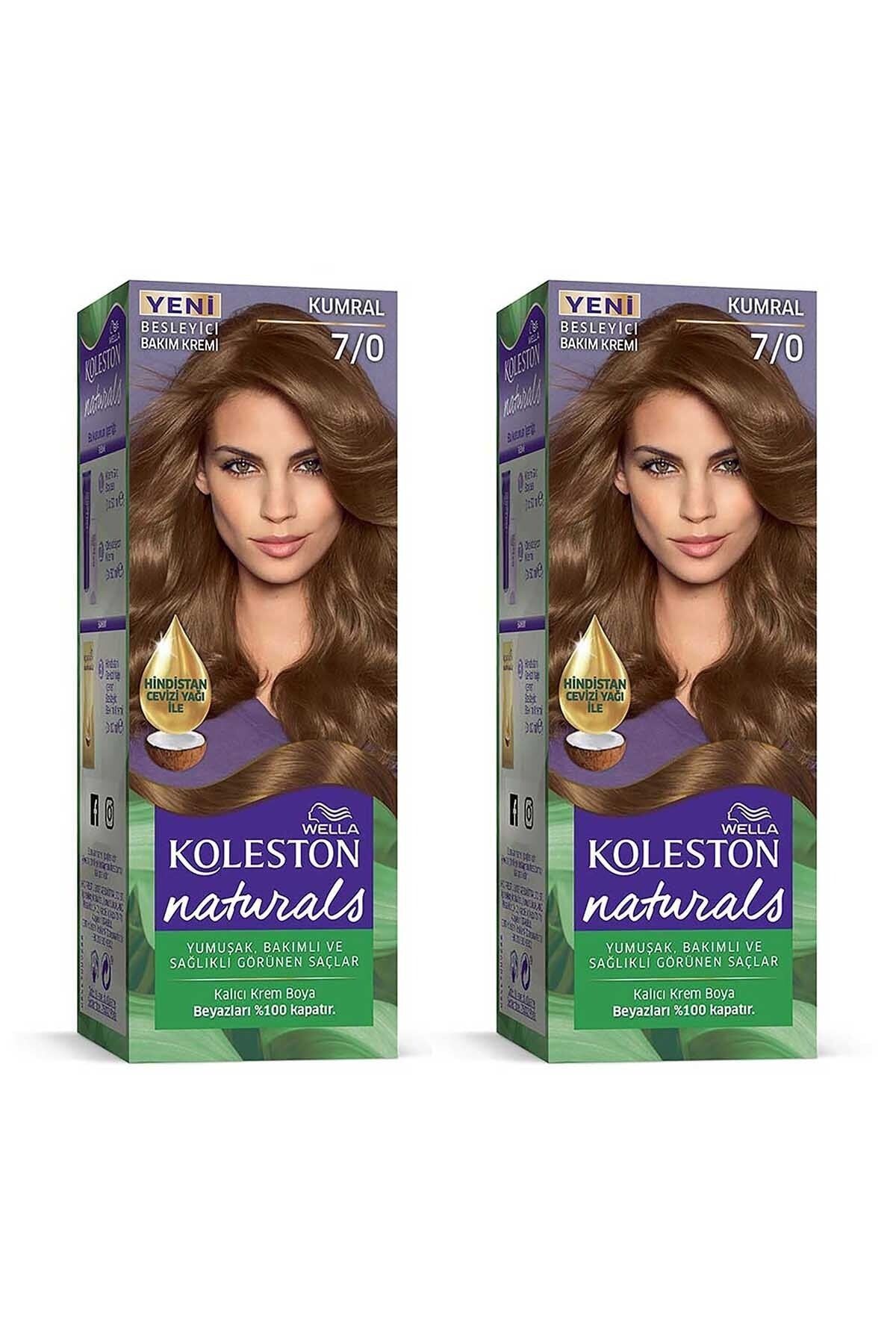 رنگ موی طبیعی کلستون 7/0 Brunette x2 Pieces رنگ مو زنانه | ولا Wella 100251512-41087