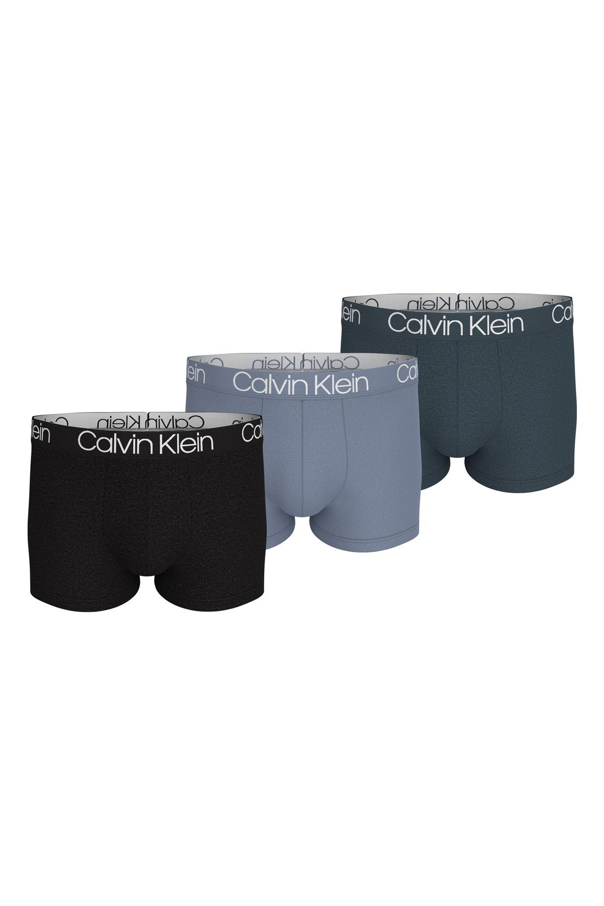 باکسر مردانه آبی 000NB3187APU5 باکسر مردانه راسته فاق نرمال | کالوین کلین Calvin Klein 5003212351
