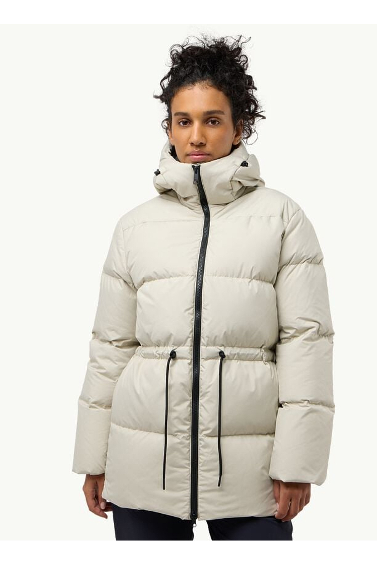 کاپشن زنانه راسته آستین بلند | جک ولف اسکین Jack Wolfskin 5003212231