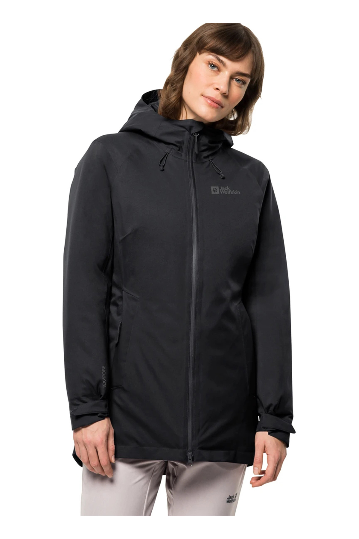 کاپشن زنانه راسته آستین بلند | جک ولف اسکین Jack Wolfskin 5003212220
