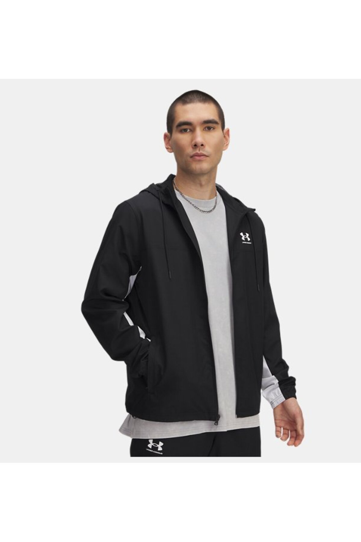 بارانی و بادگیر مردانه راسته آستین بلند | آندر آرمور Under Armour 1390149