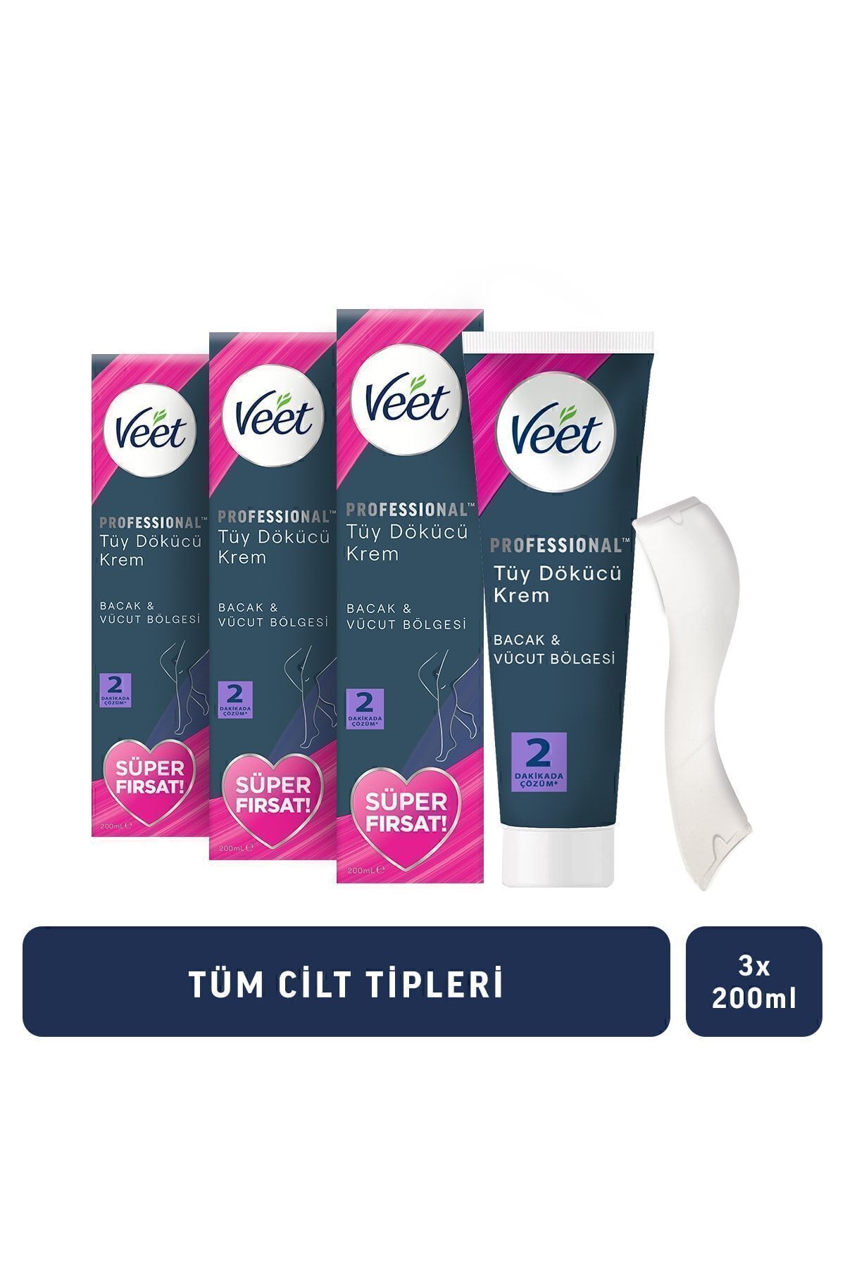 کرم موبر زنانه | ویت Veet PKTVEETTYDKCKRMHSSS200X3