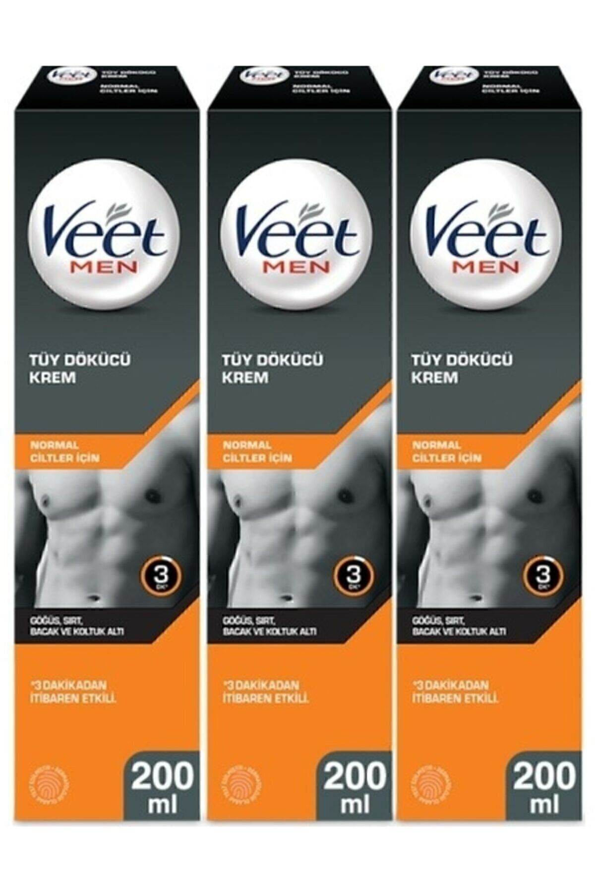 سه عدد کرم موبر ویت | veet | مخصوص آقایان | PKTVEEMN200X3