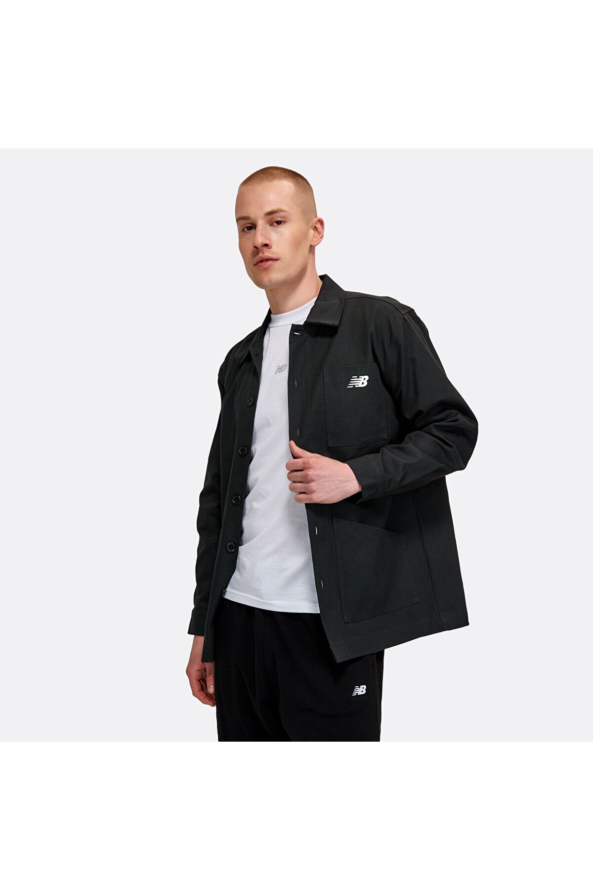 بارانی و بادگیر مردانه راسته آستین استاندارد | نیو بالانس New Balance TYCE8420F4214E3160