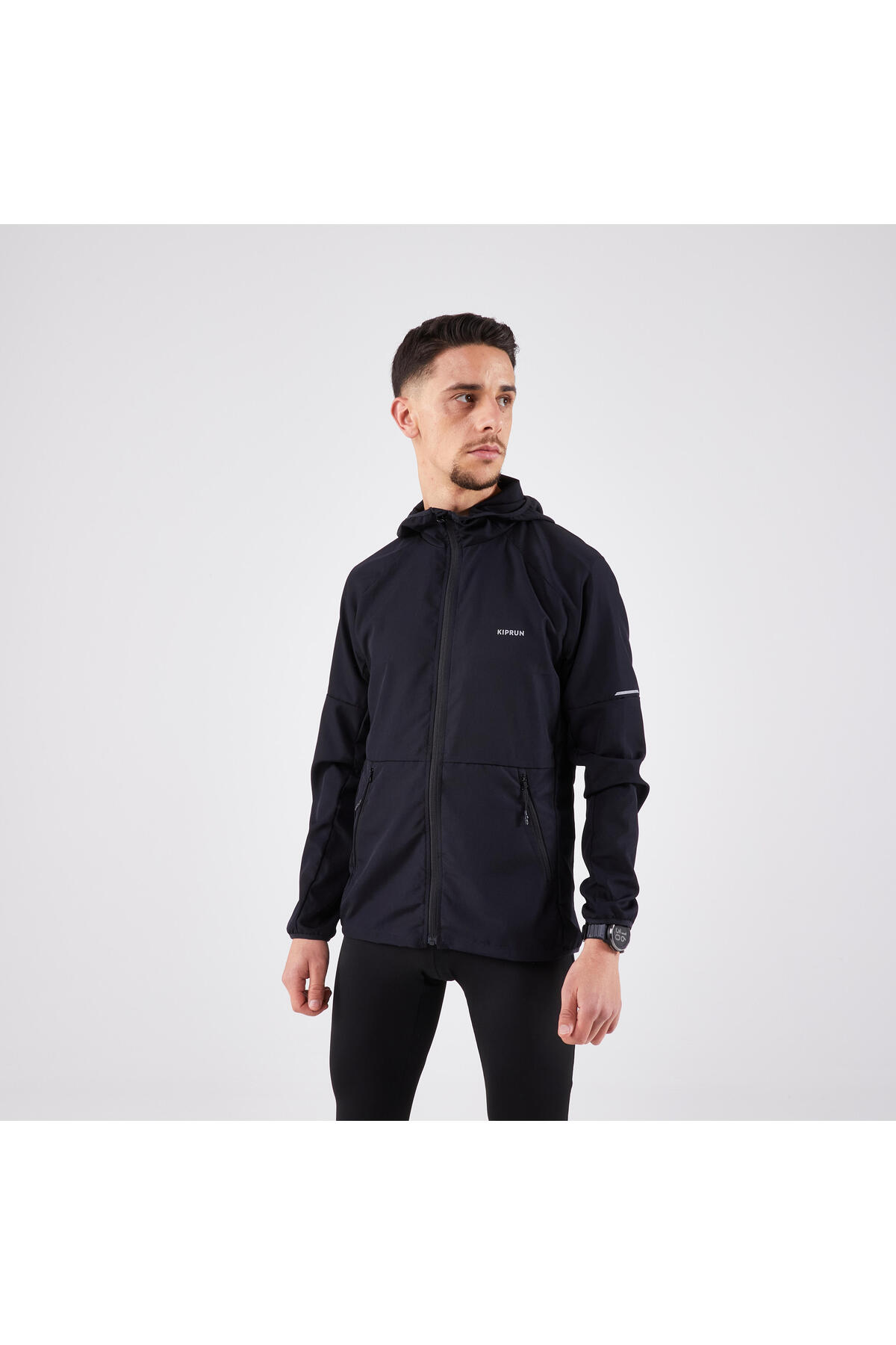 بارانی و بادگیر مردانه راسته آستین بلند | دکتلون Decathlon 350661
