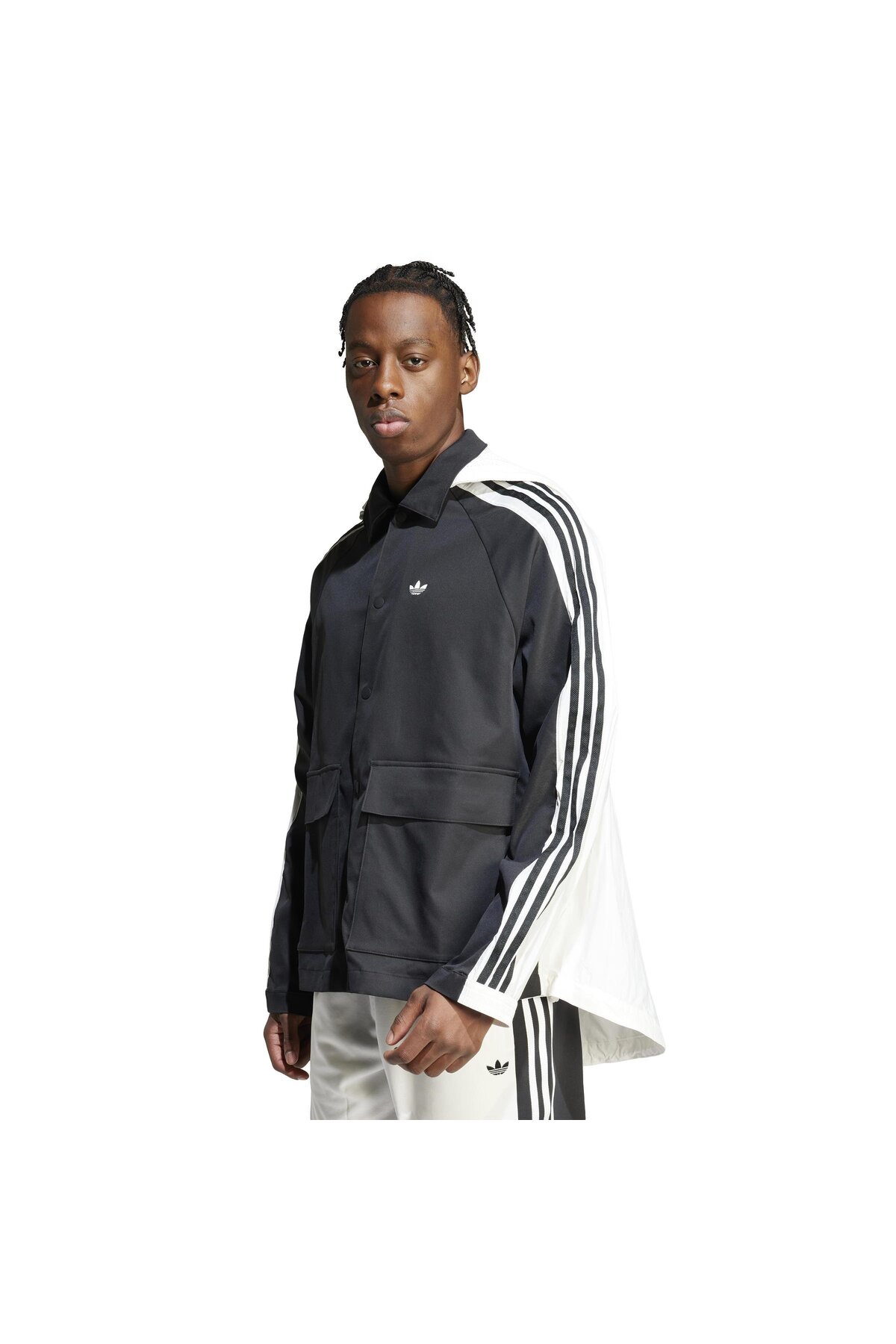 بارانی و بادگیر مردانه راسته آستین بلند | آدیداس adidas KA3801