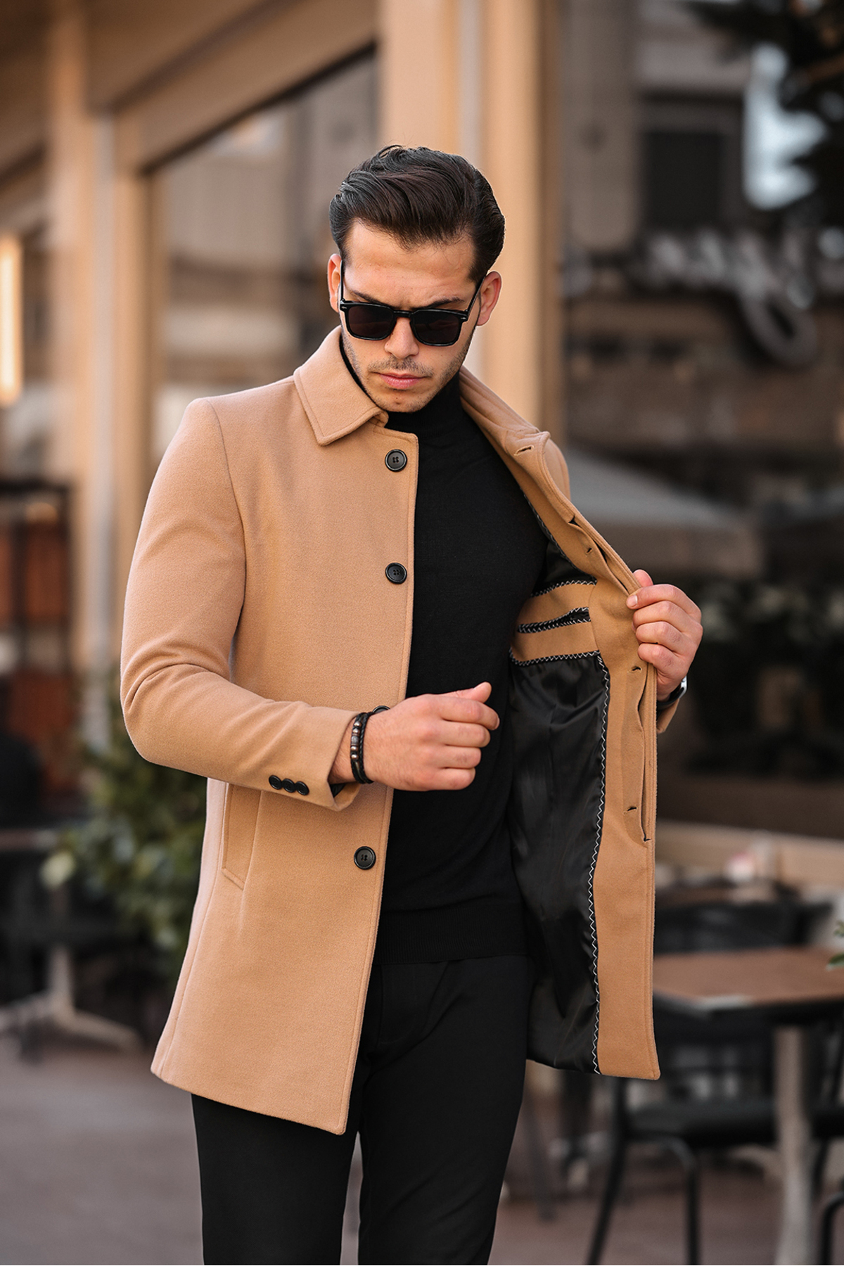 پالتو مردانه راسته آستین استاندارد | gm giyimarket 517