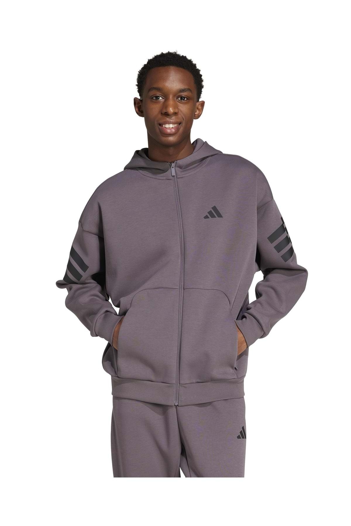 ژاکت اسپورت مردانه راسته آستین بلند | آدیداس adidas JD4833