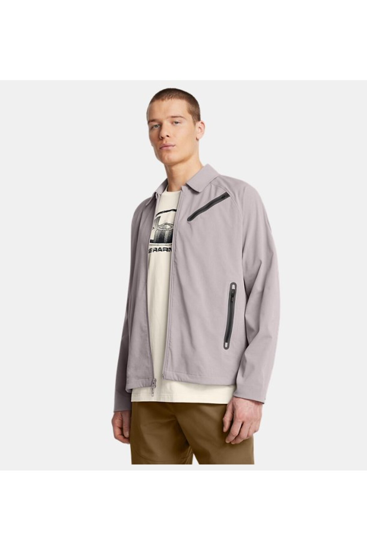 ژاکت اسپورت مردانه راسته آستین استاندارد | آندر آرمور Under Armour TYC5124AD291862300
