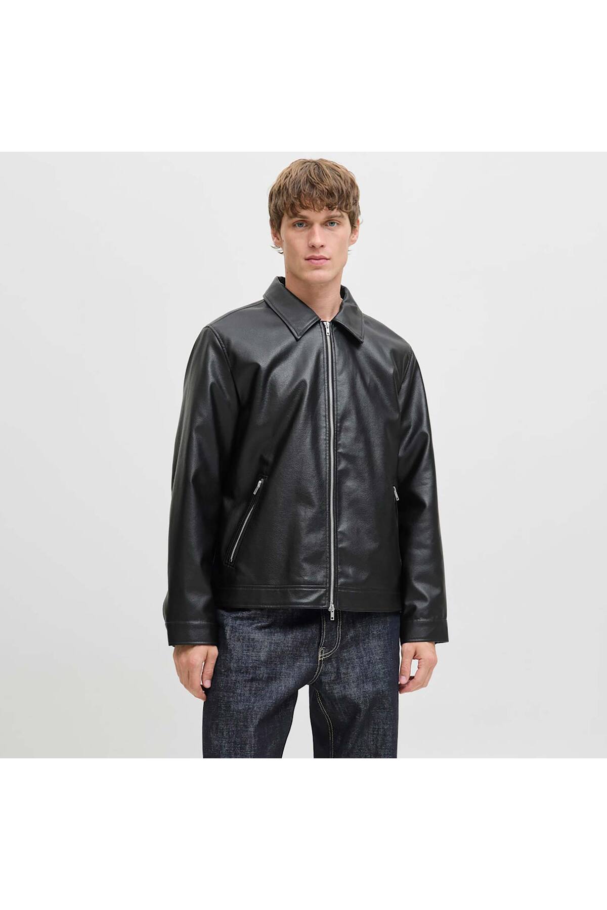 ژاکت اسپورت مردانه راسته آستین بلند | جک اند جونز Jack & Jones 12278839-B