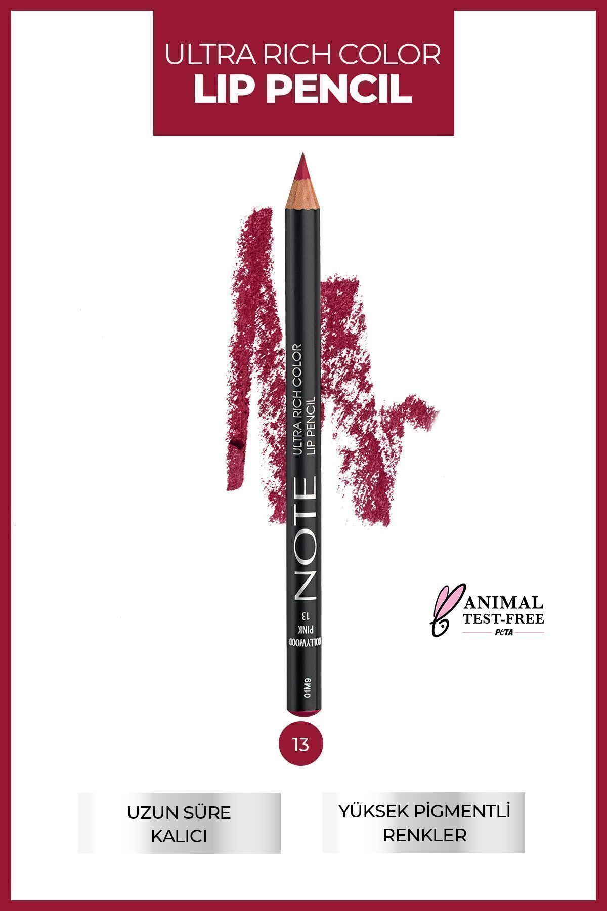 مداد لب زنانه | نوت کازمتیکس Note Cosmetics LPNC U.RICH COL