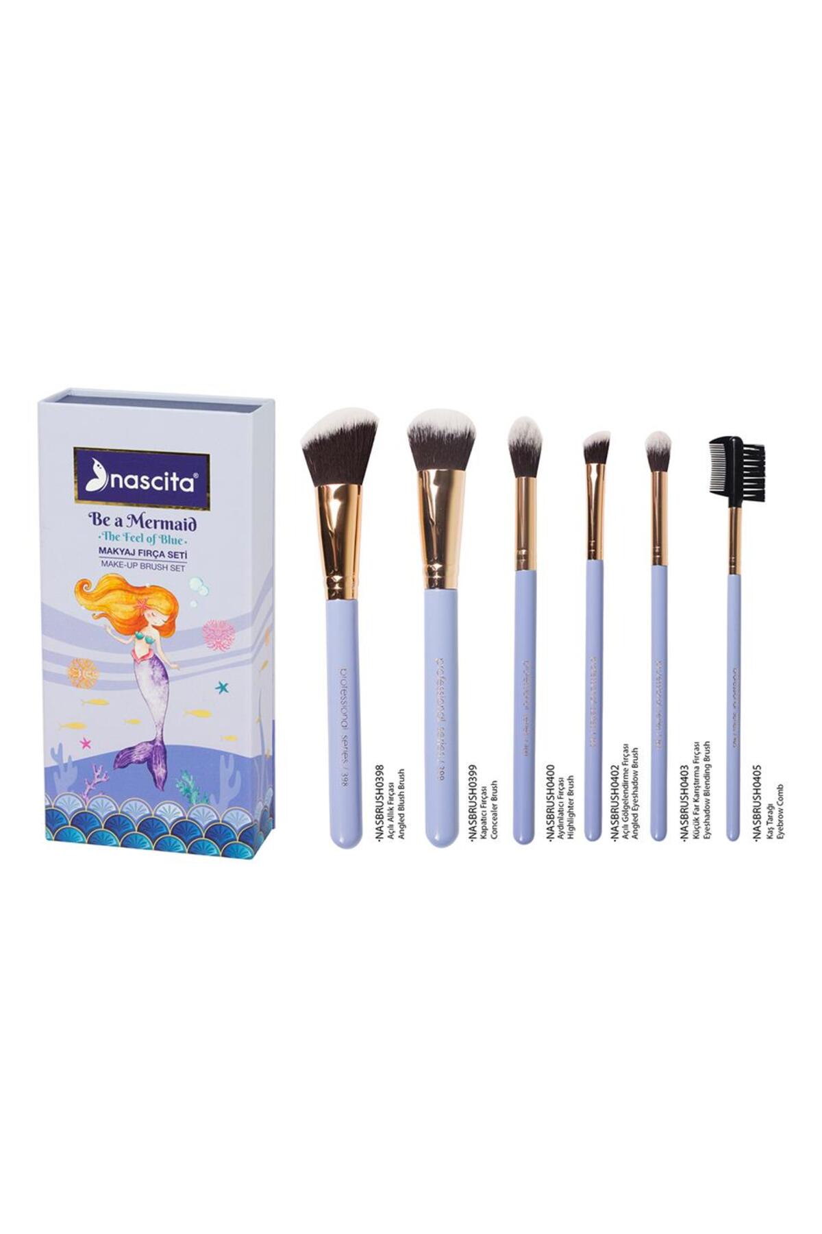 براش آرایش زنانه | ناسکیتا Nascita NASBRUSHSET90