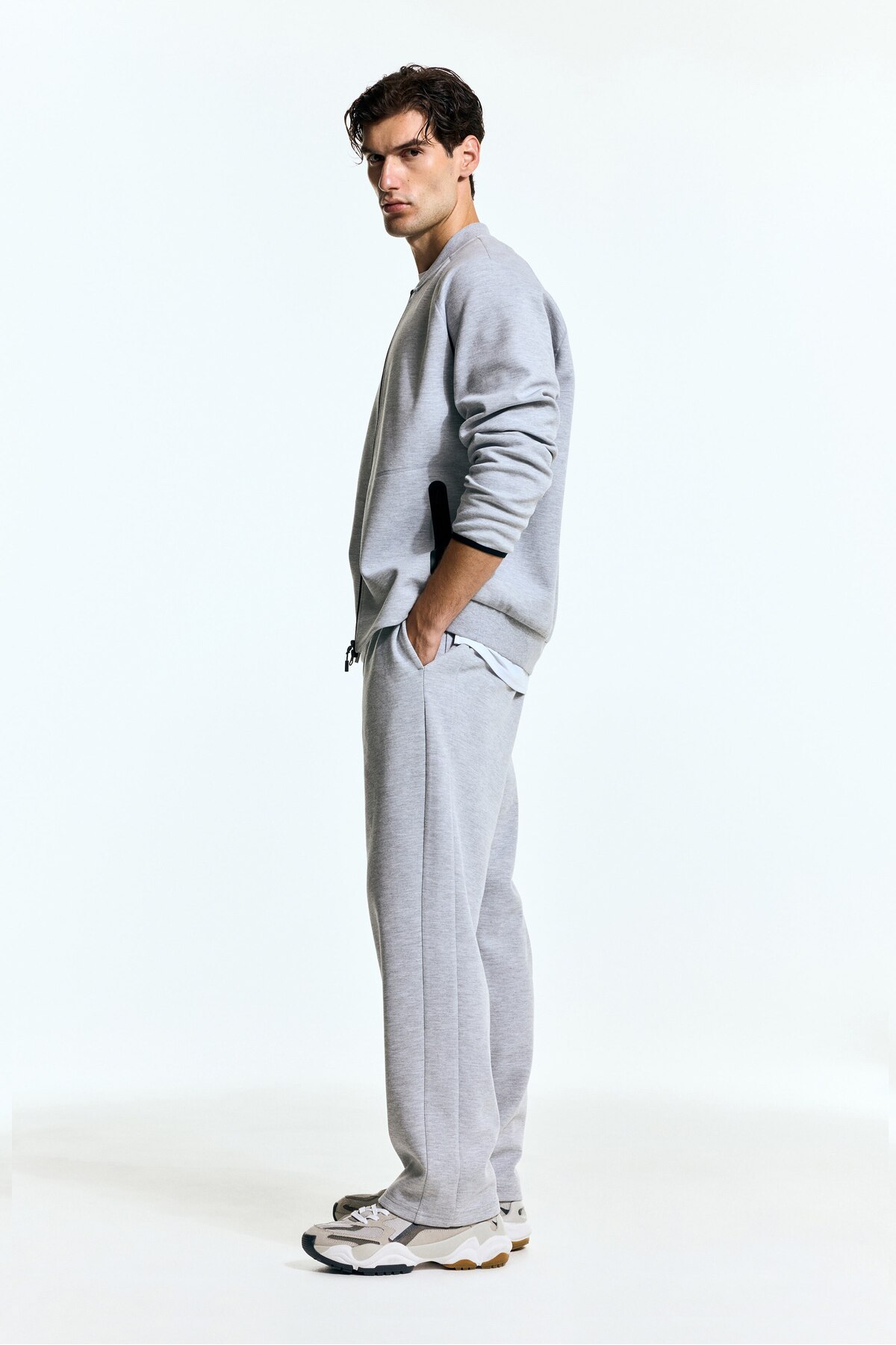 شلوار ورزشی مردانه راسته فاق نرمال | اچ اند ام H&M 1251666