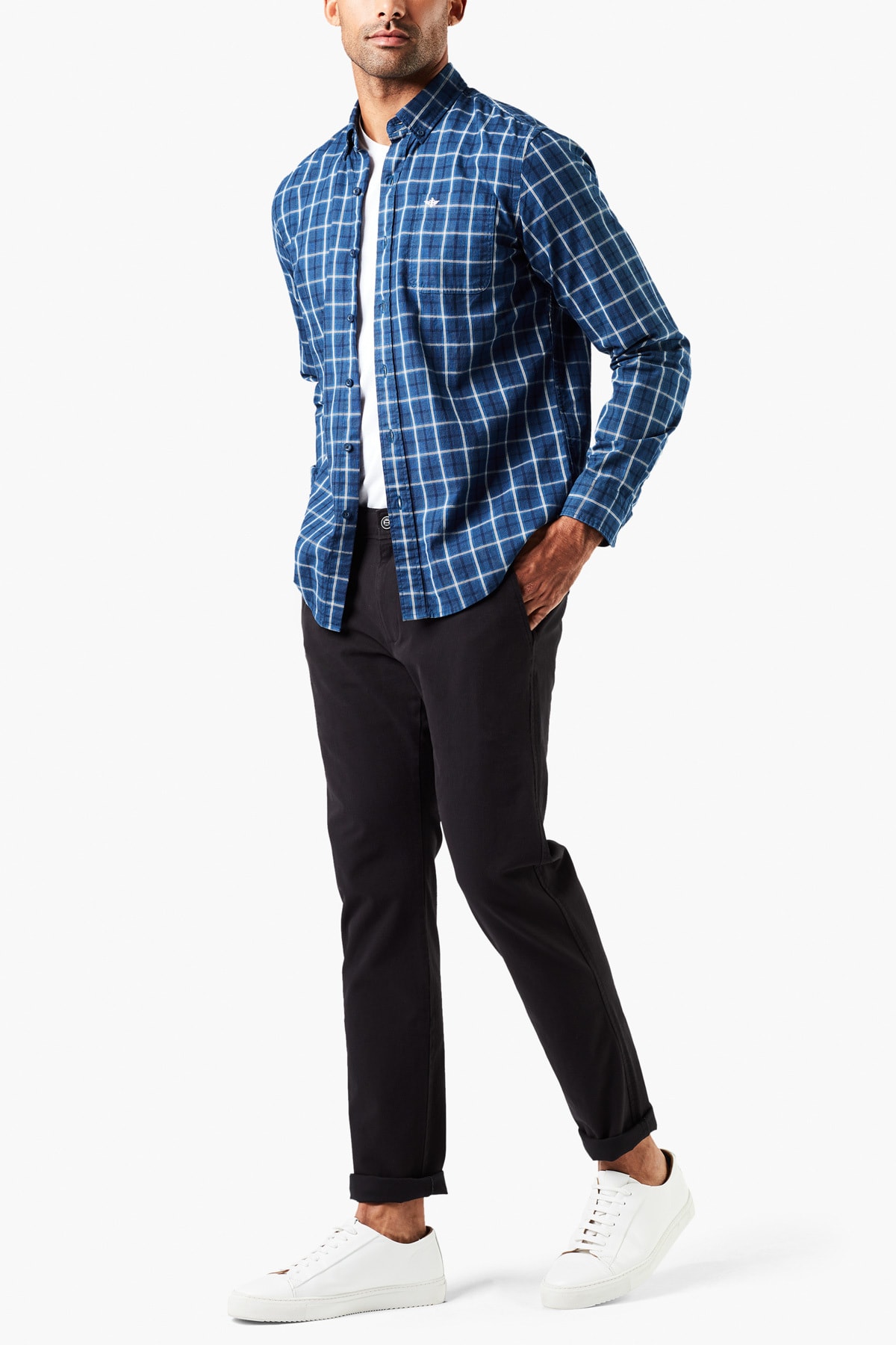 شلوار ورزشی مردانه راسته فاق نرمال | داکرز Dockers 75763-0006