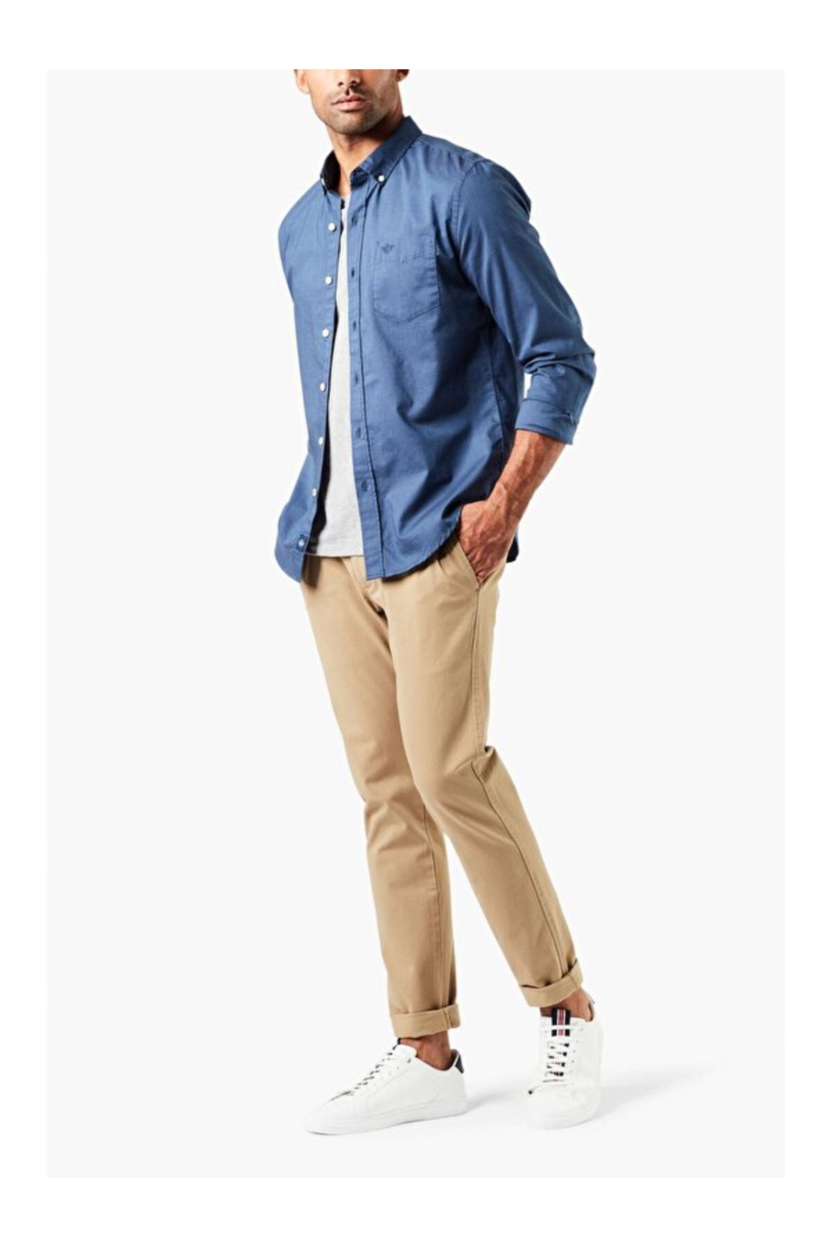 شلوار ورزشی مردانه راسته فاق نرمال | داکرز Dockers 75763-0000