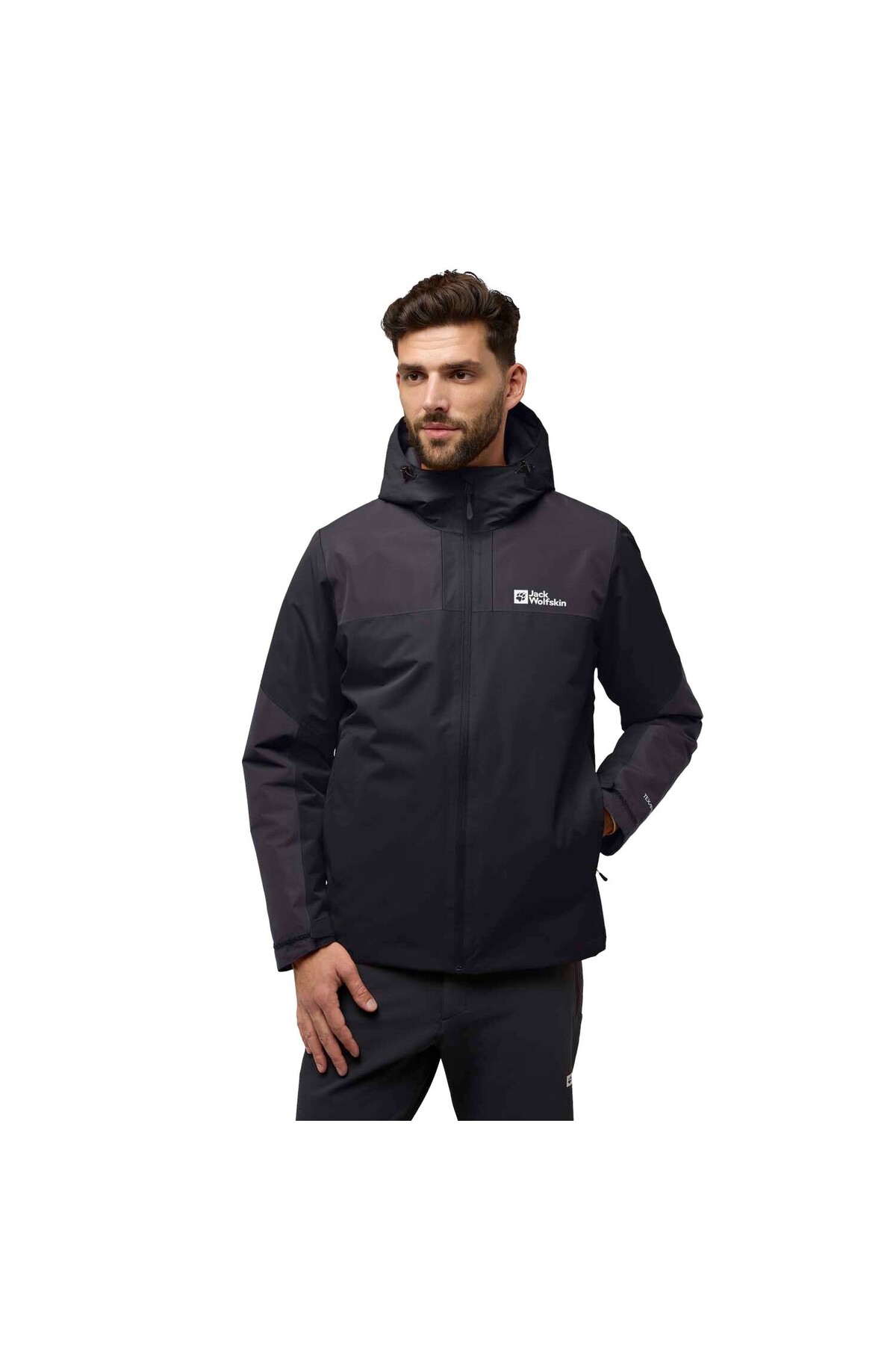 کاپشن مردانه راسته آستین استاندارد | جک ولف اسکین Jack Wolfskin A61872-6000