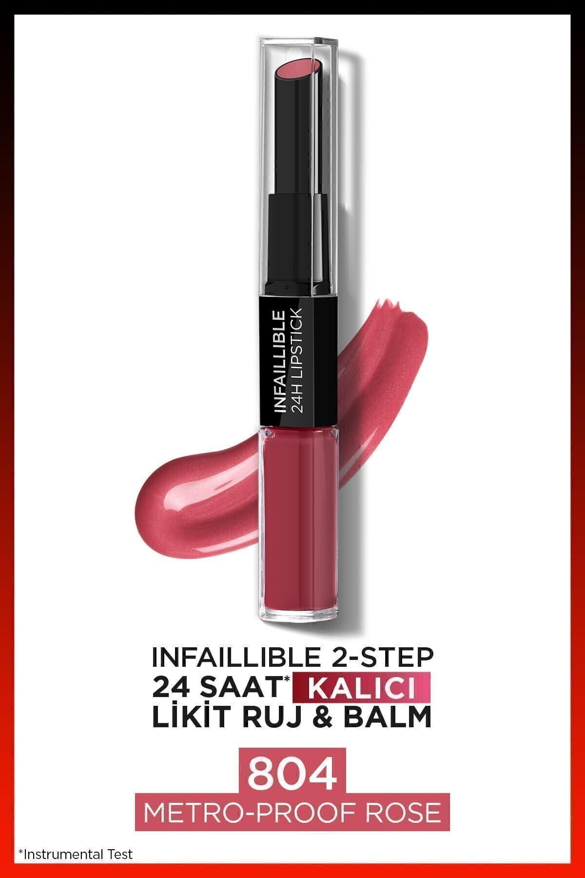 رژ لب زنانه | لوریل پاریس L'Oreal Paris INF24HRJ2STP