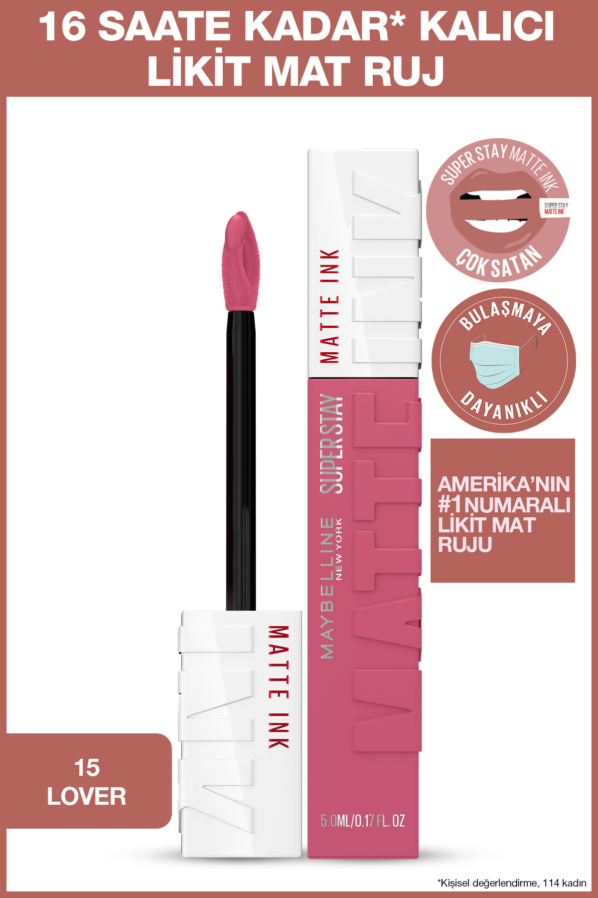 رژ لب زنانه | میبلین نیویورک Maybelline New York FP5020D3P_FG